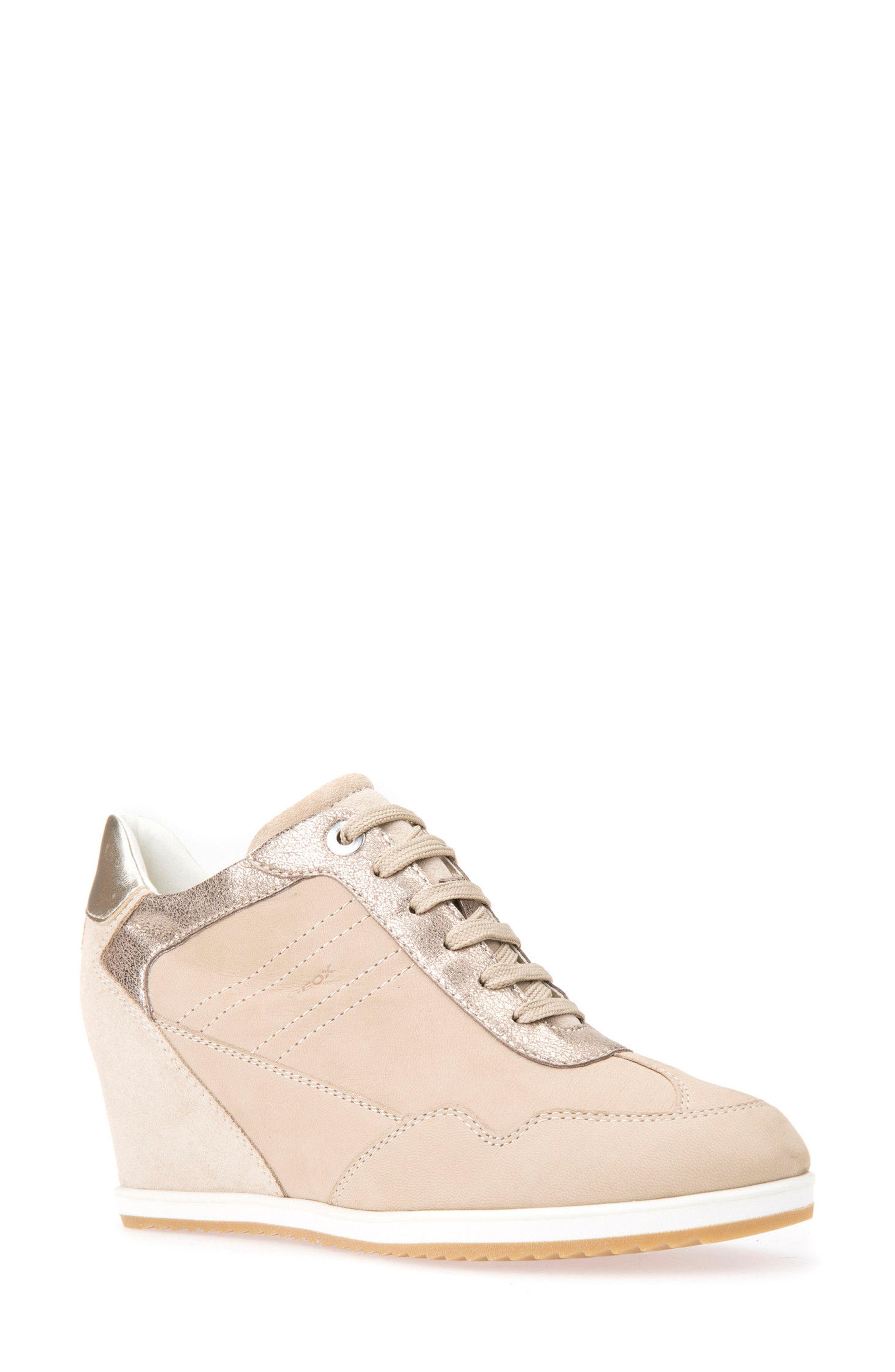 geox illusion wedge sneaker