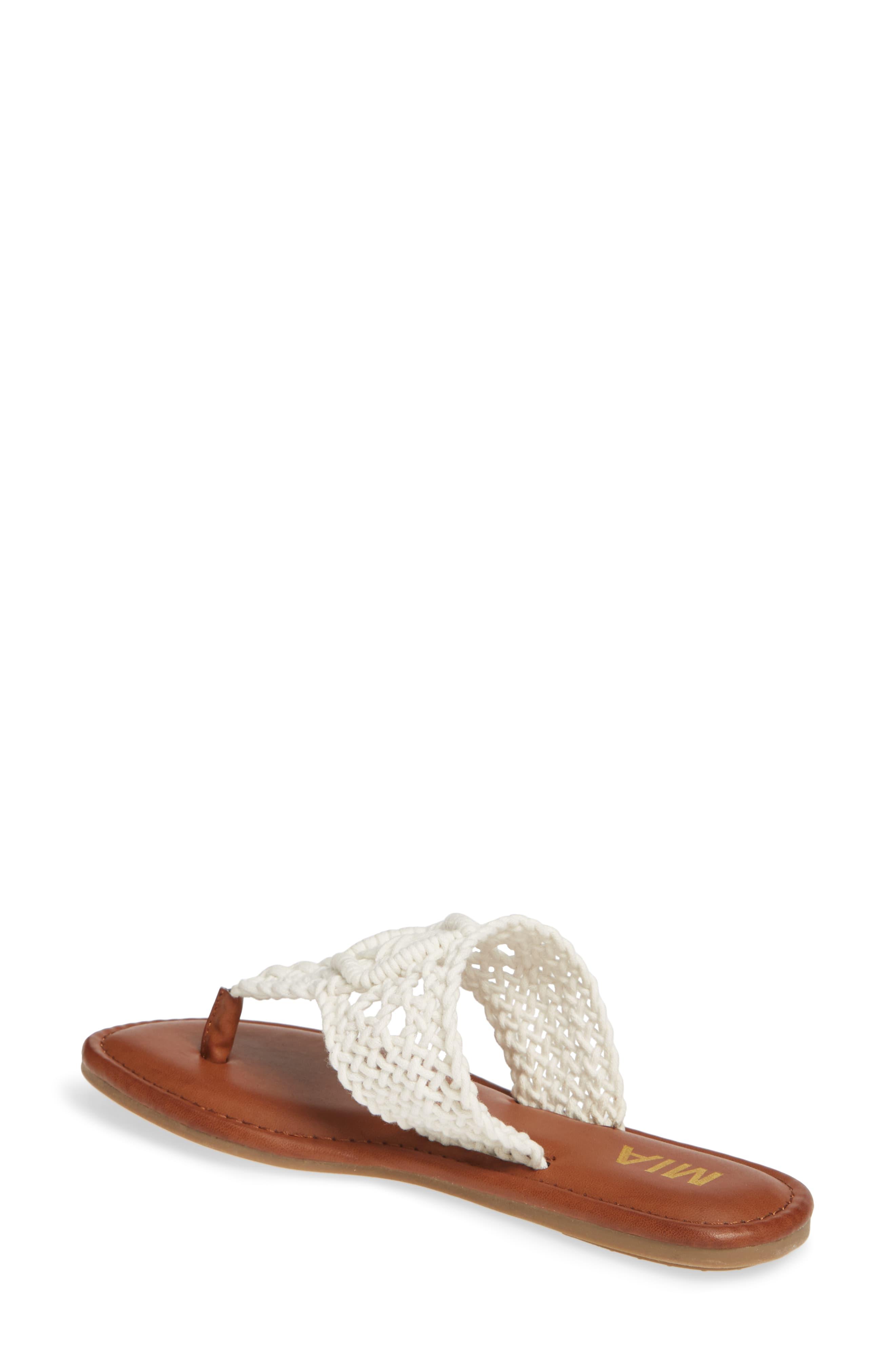 mia donna macrame sandal