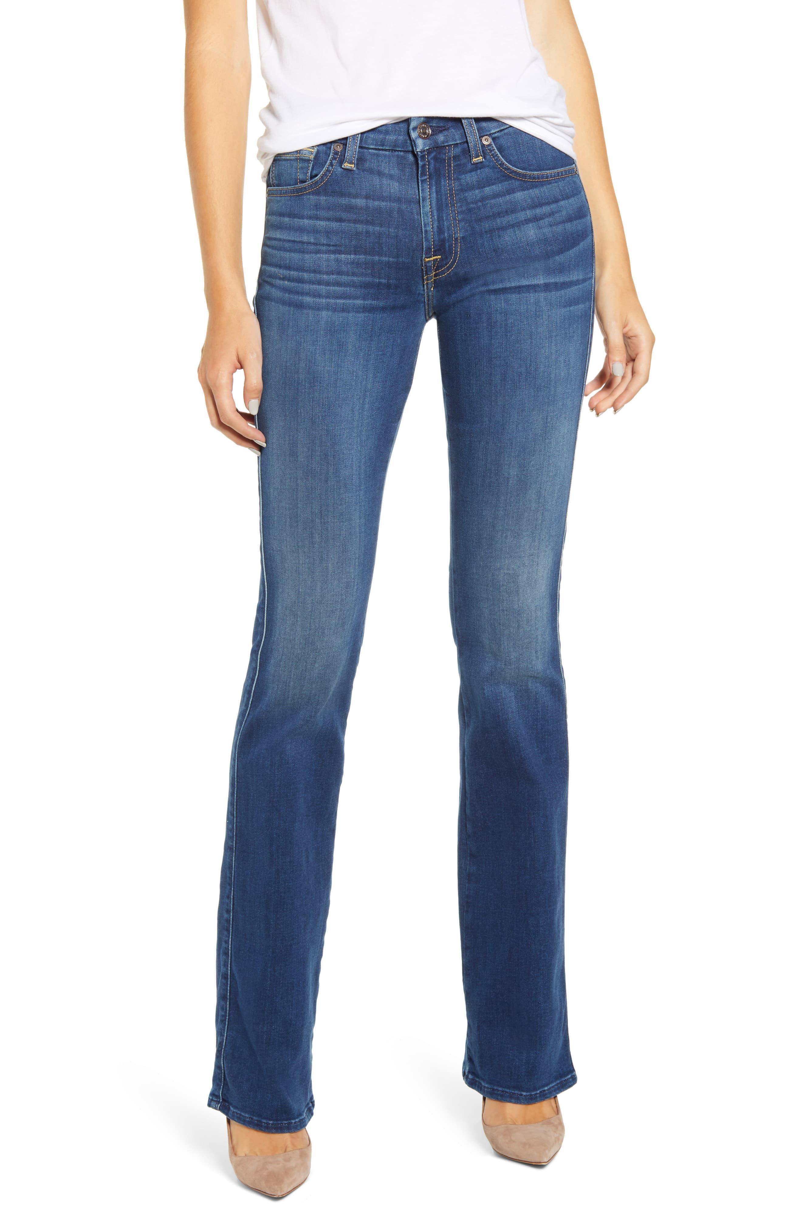 7 For All Mankind Denim 7 For All Mankind Kimmie Bootcut Jeans in Blue ...
