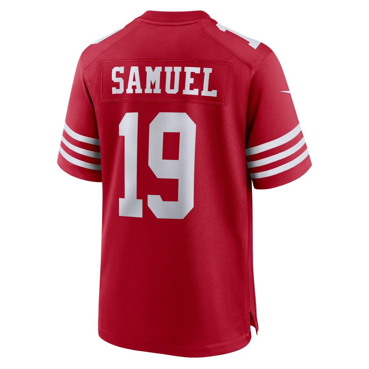 Men's Nike Deebo Samuel White San Francisco 49ers Player Game Jersey