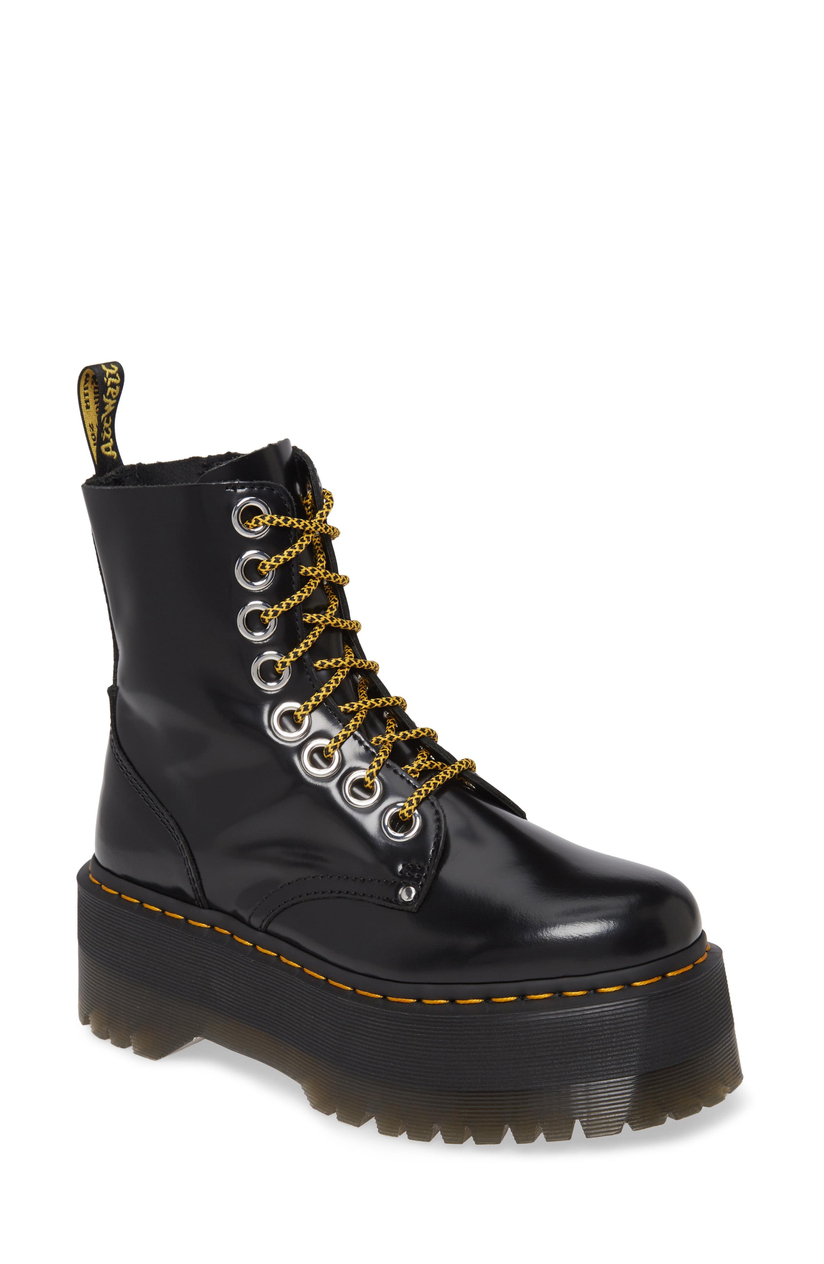dr martens jadon max platform boots