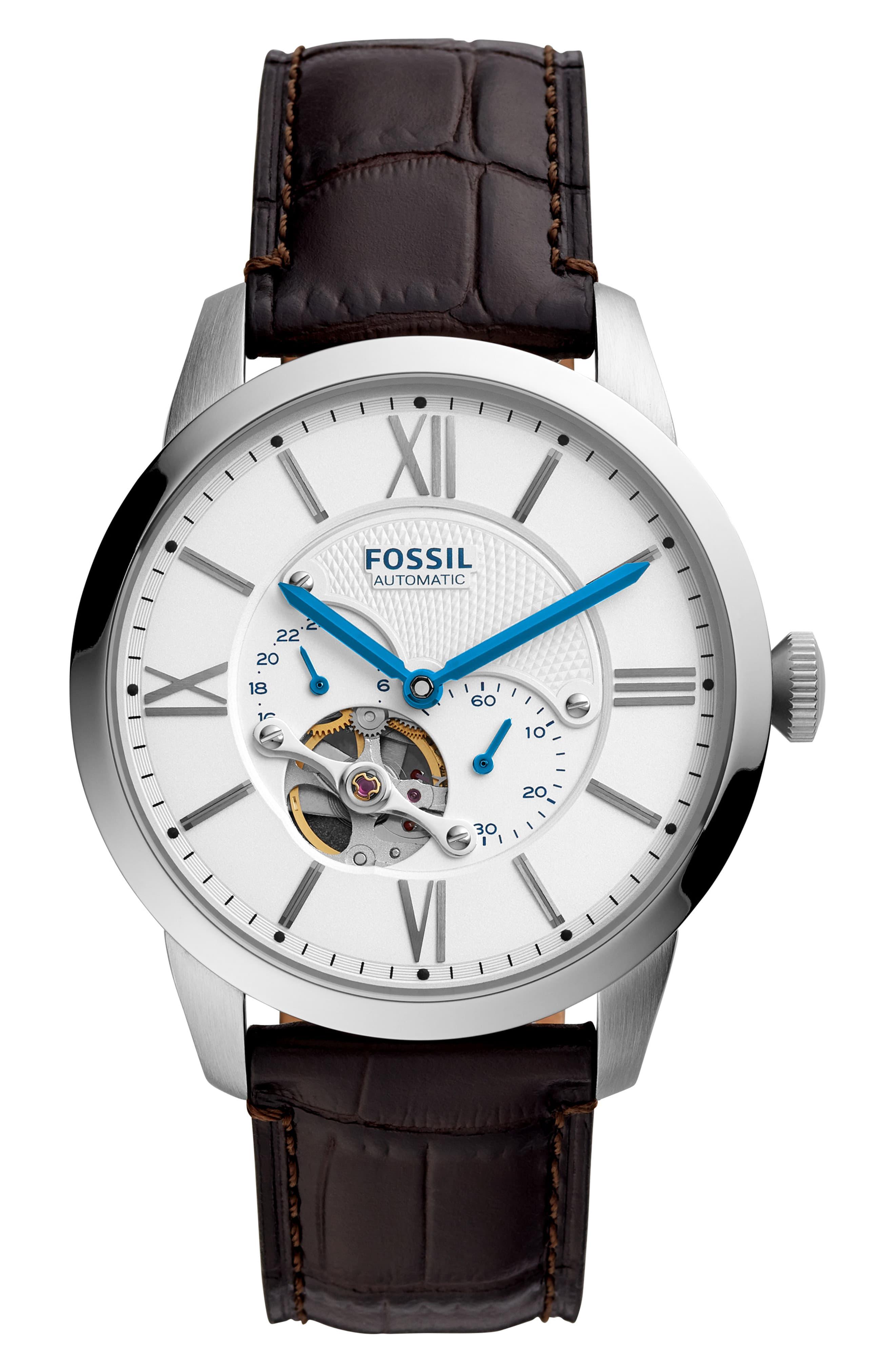 Fossil Townsman Open Heart Automatic 