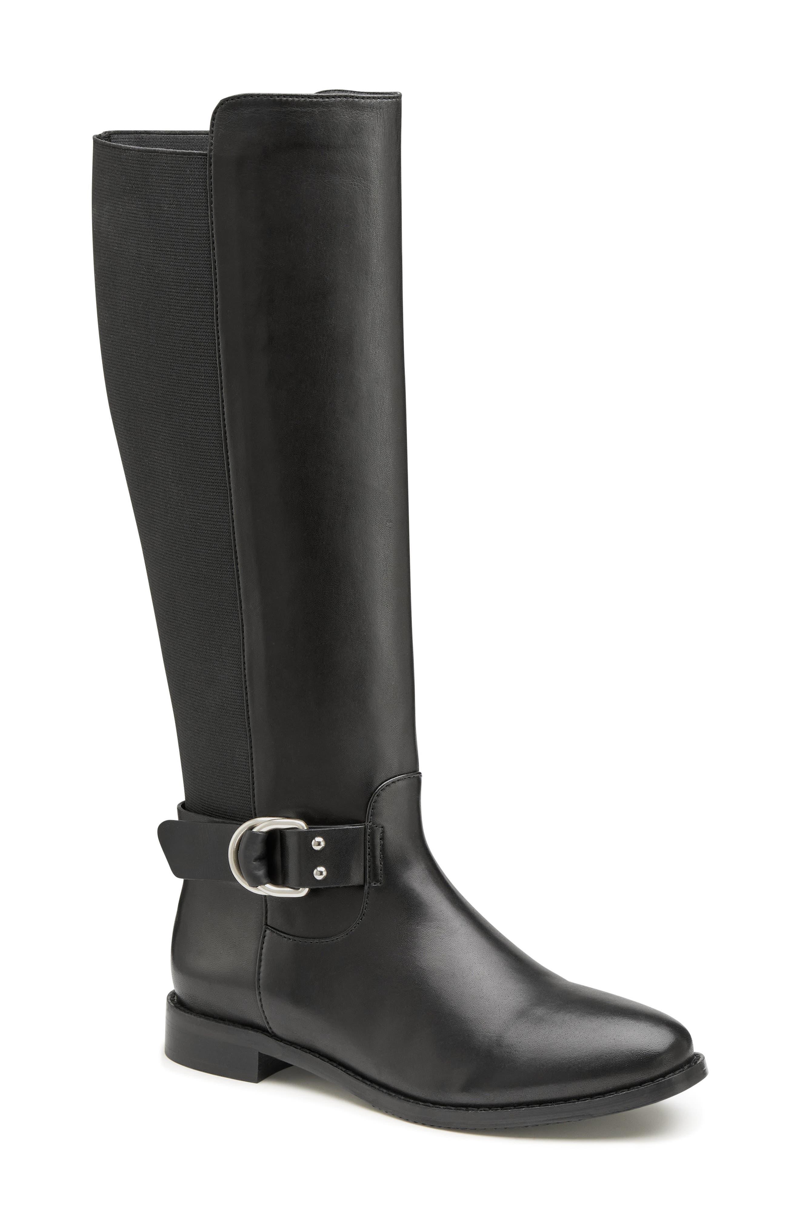 Johnston & Murphy Darby Kneehigh Boot in Black Lyst