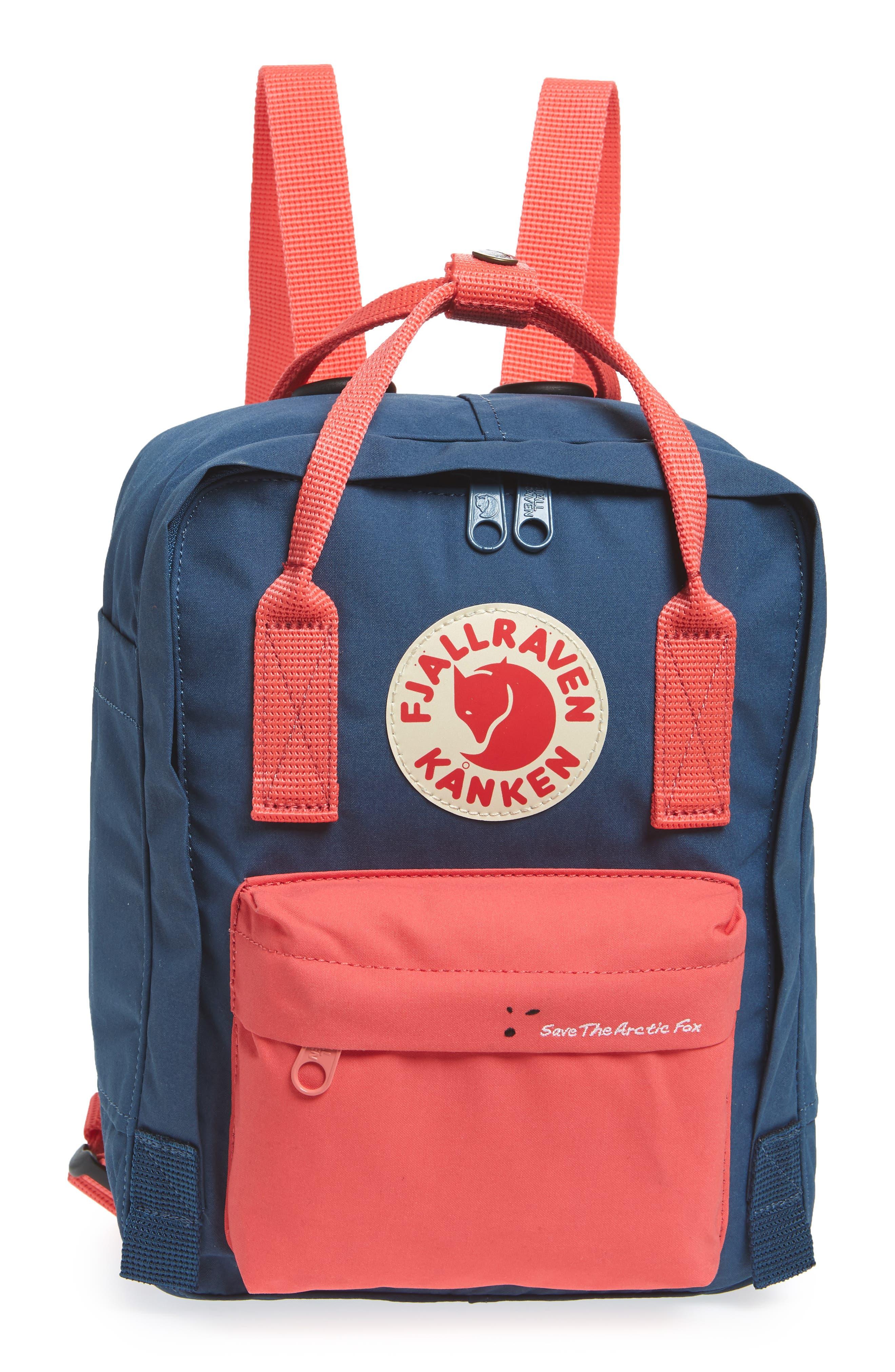 Fjallraven Arctic Fox Mini Kånken Backpack in Red | Lyst