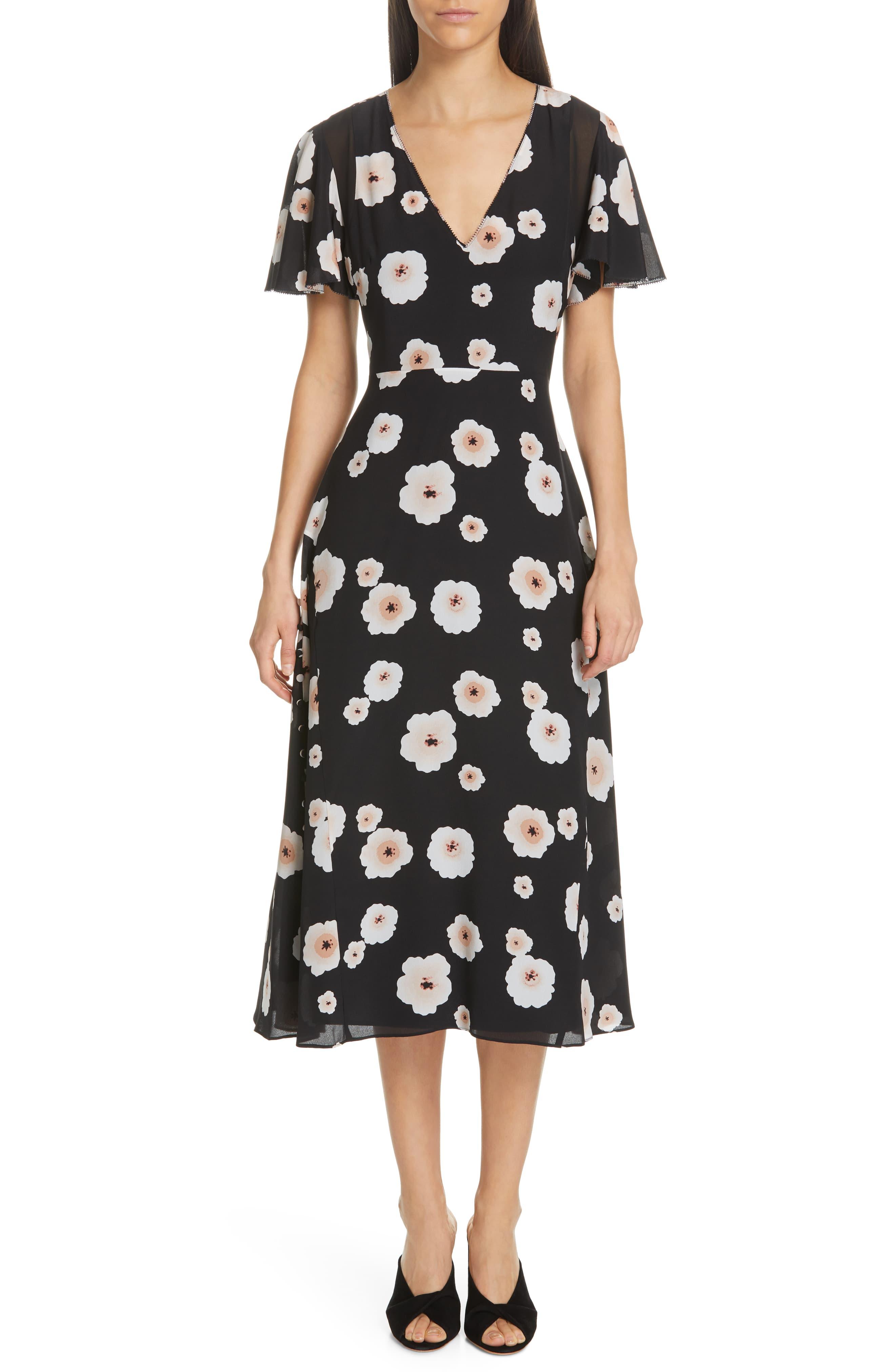 club monaco floral dress