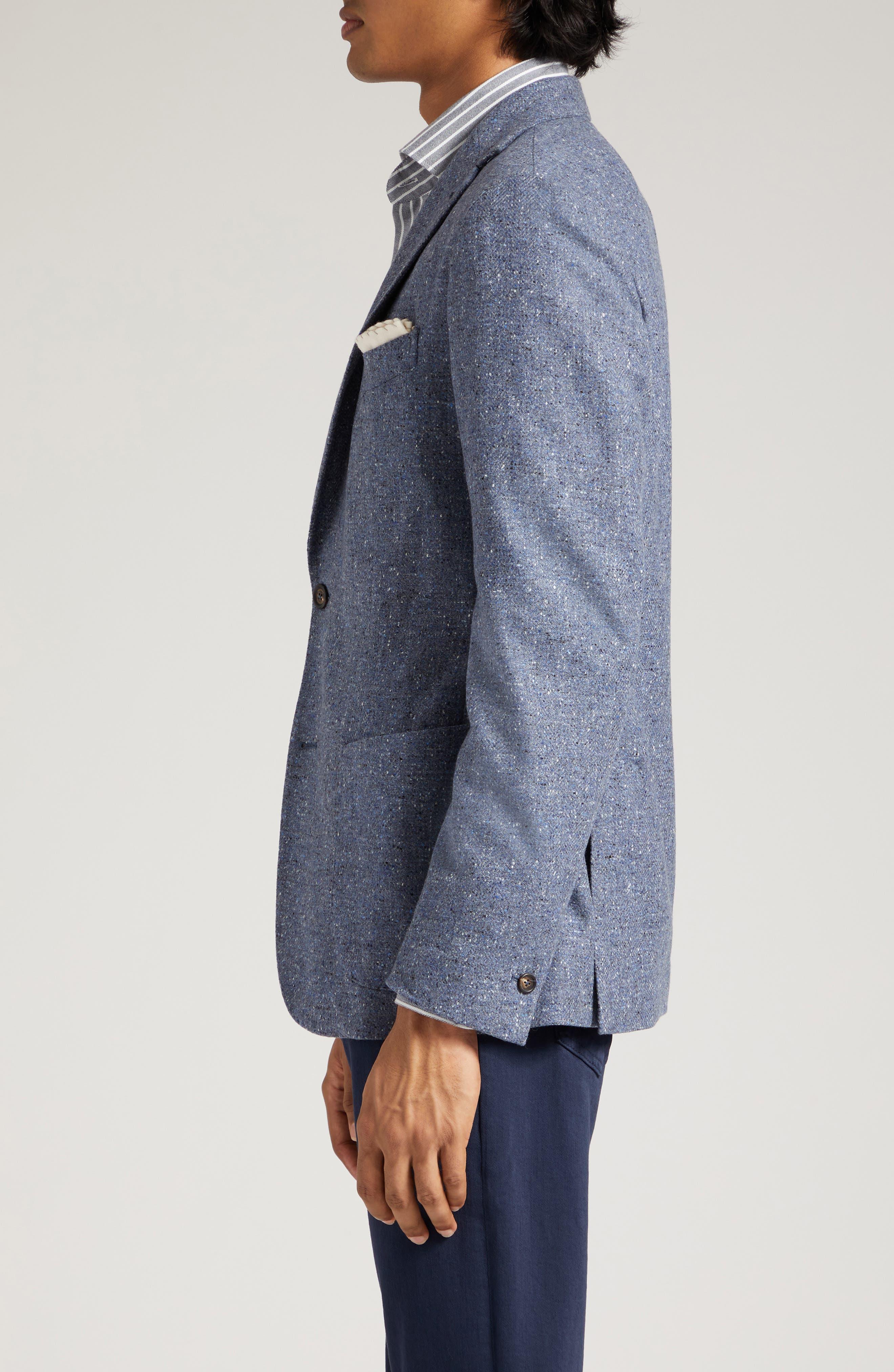 Eleventy Trofeo Wool Cashmere Sport Coat in Blue for Men Lyst