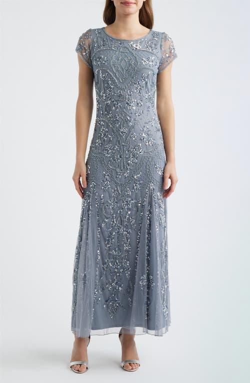 detachable beaded cap sleeves for wedding dress Pisarro Nights Dresses main image 1