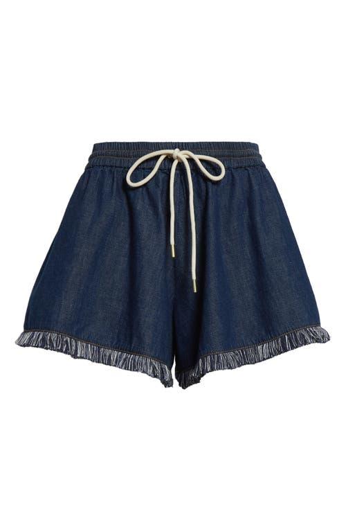 ショートパンツ ZIMMERMANN Women Shorts  Burmudas 1803ARS255 Blue Designer Resort Shorts & Pants Online | ZIMMERMANN