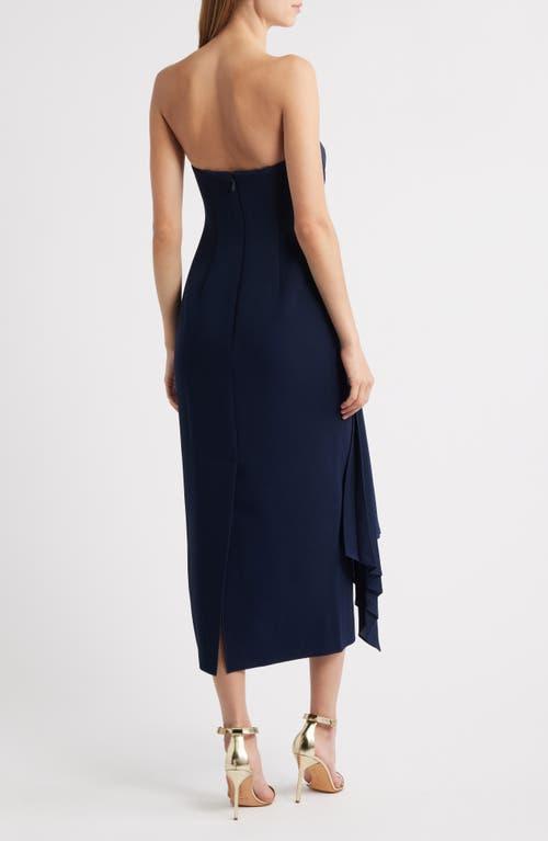 acler blue strapless dress Acler Avonlea Midi Dress Celeste Blue Size 10