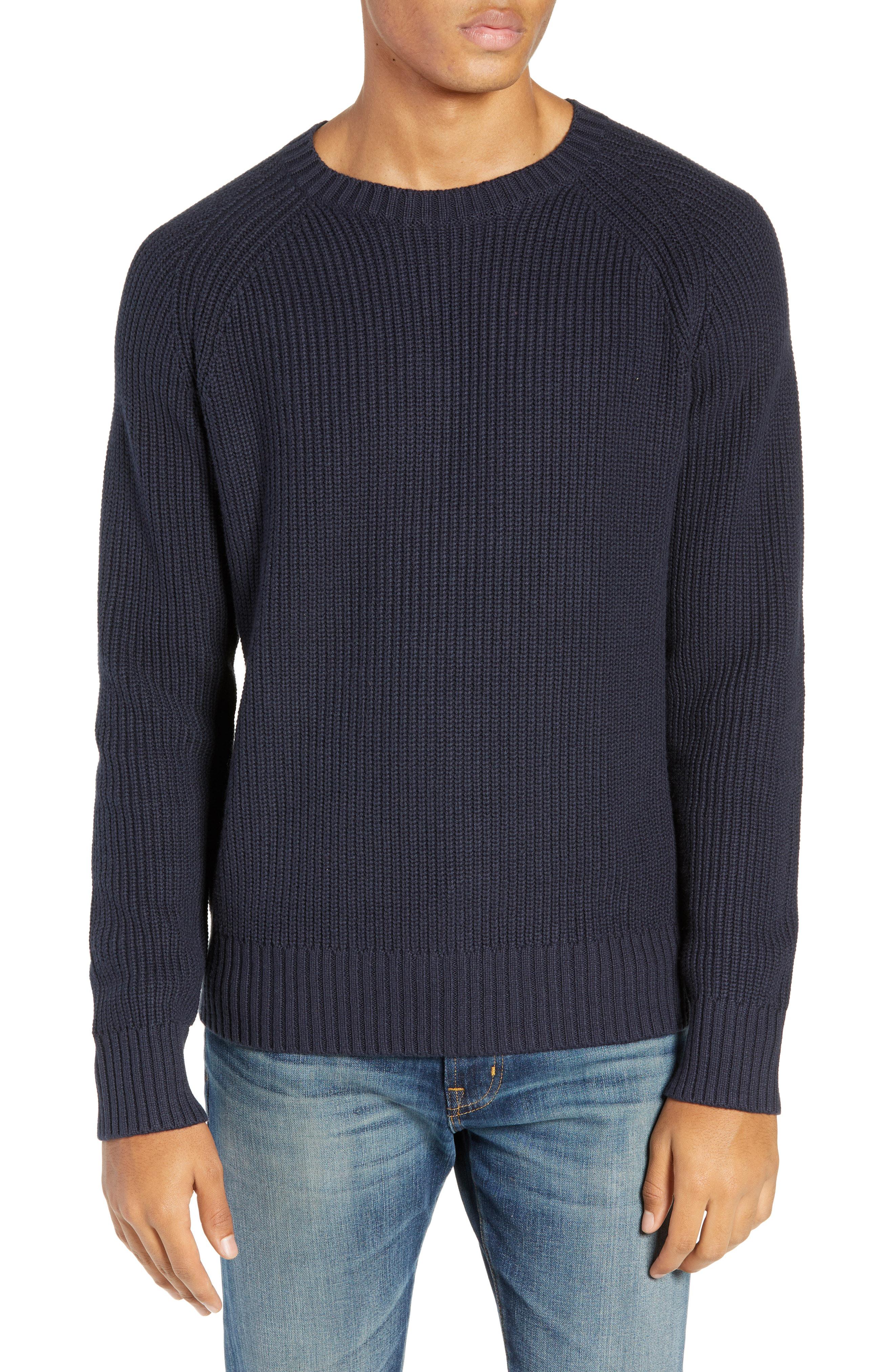 Lyst - Bonobos Slim Fit Cotton & Cashmere Sweater in Blue for Men