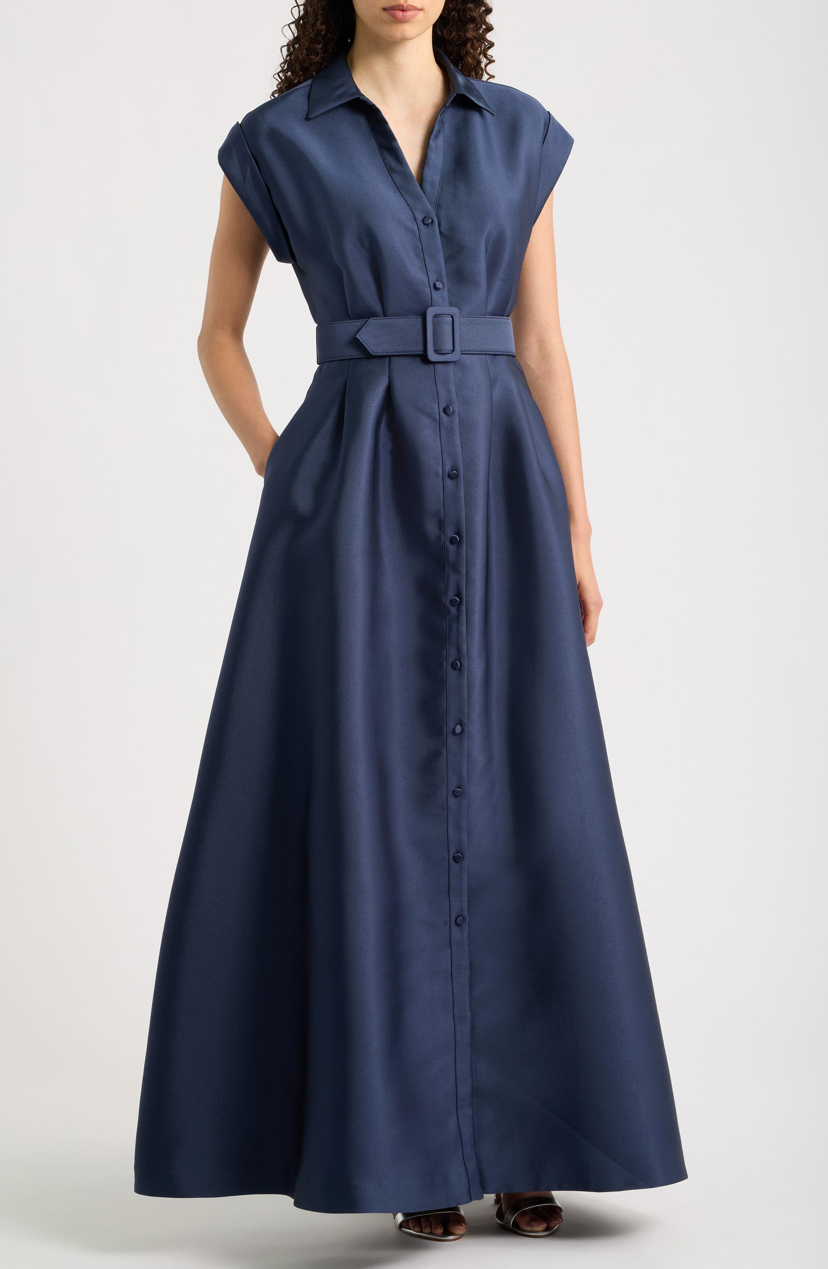 maxi rose dress Novella Size:US 42 Long / EU 52 Long Level 4 inspired bodice Simple red v neck
