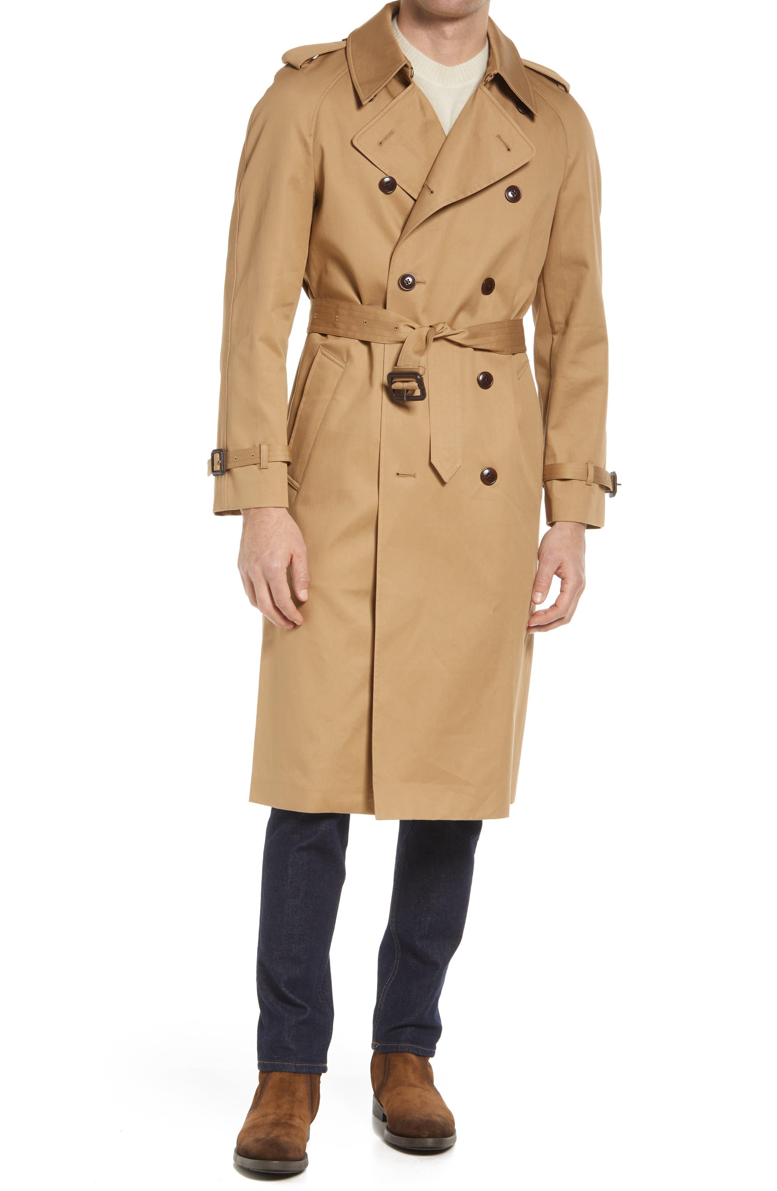 Ted Baker Ogmore Cotton Trench Coat in Natural for Men | Lyst