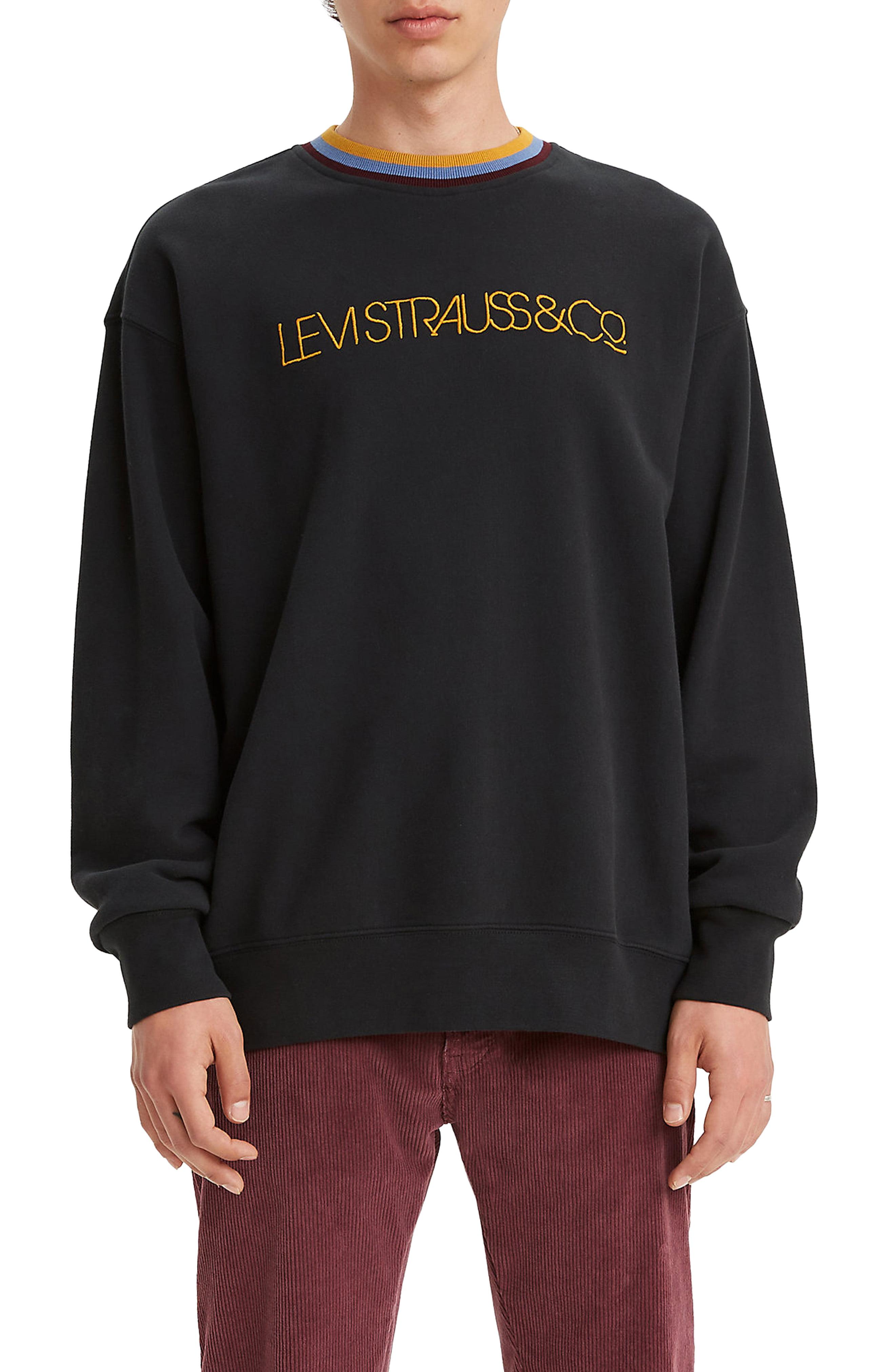 levi black sweatshirt