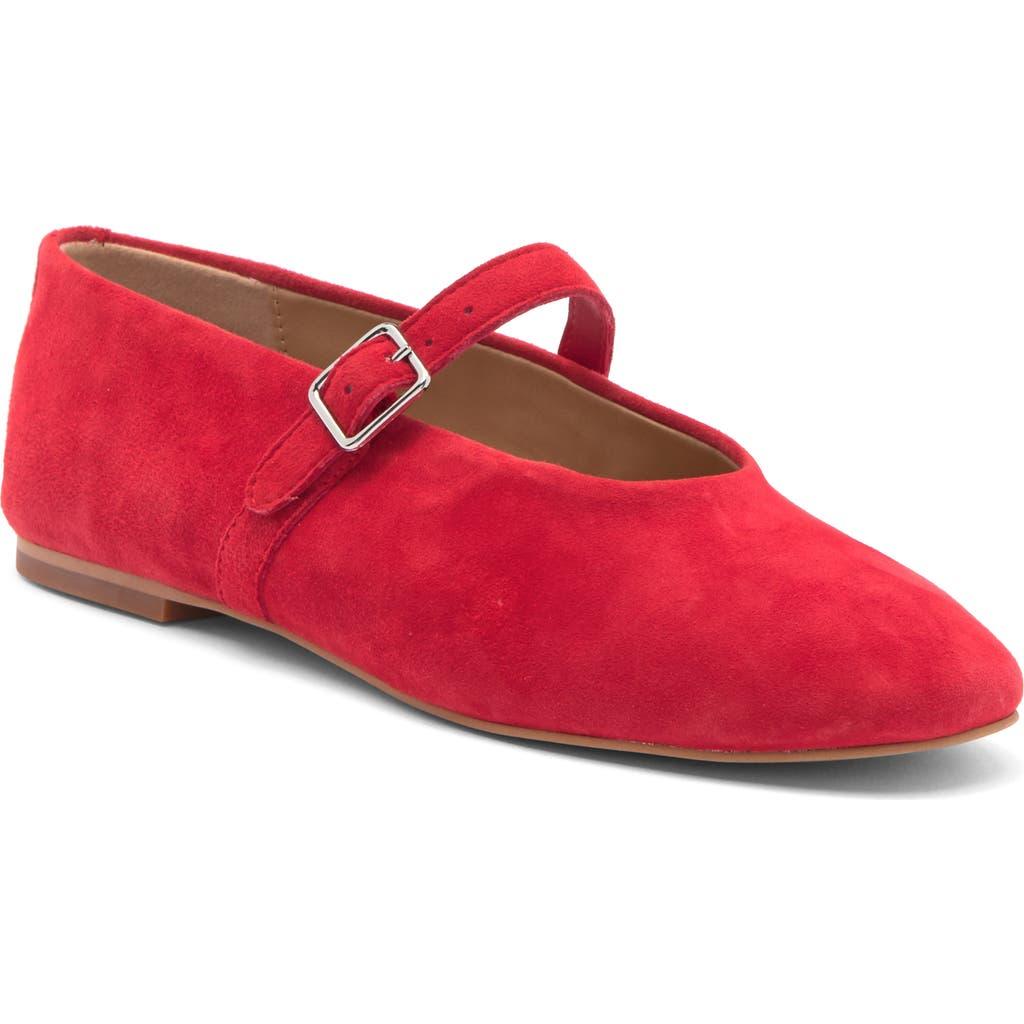 ★Steve Madden★ベスト商品★DREAMING RED★フラット DREAMING Red Mesh Mary Jane Ballet Flat | Women's Designer