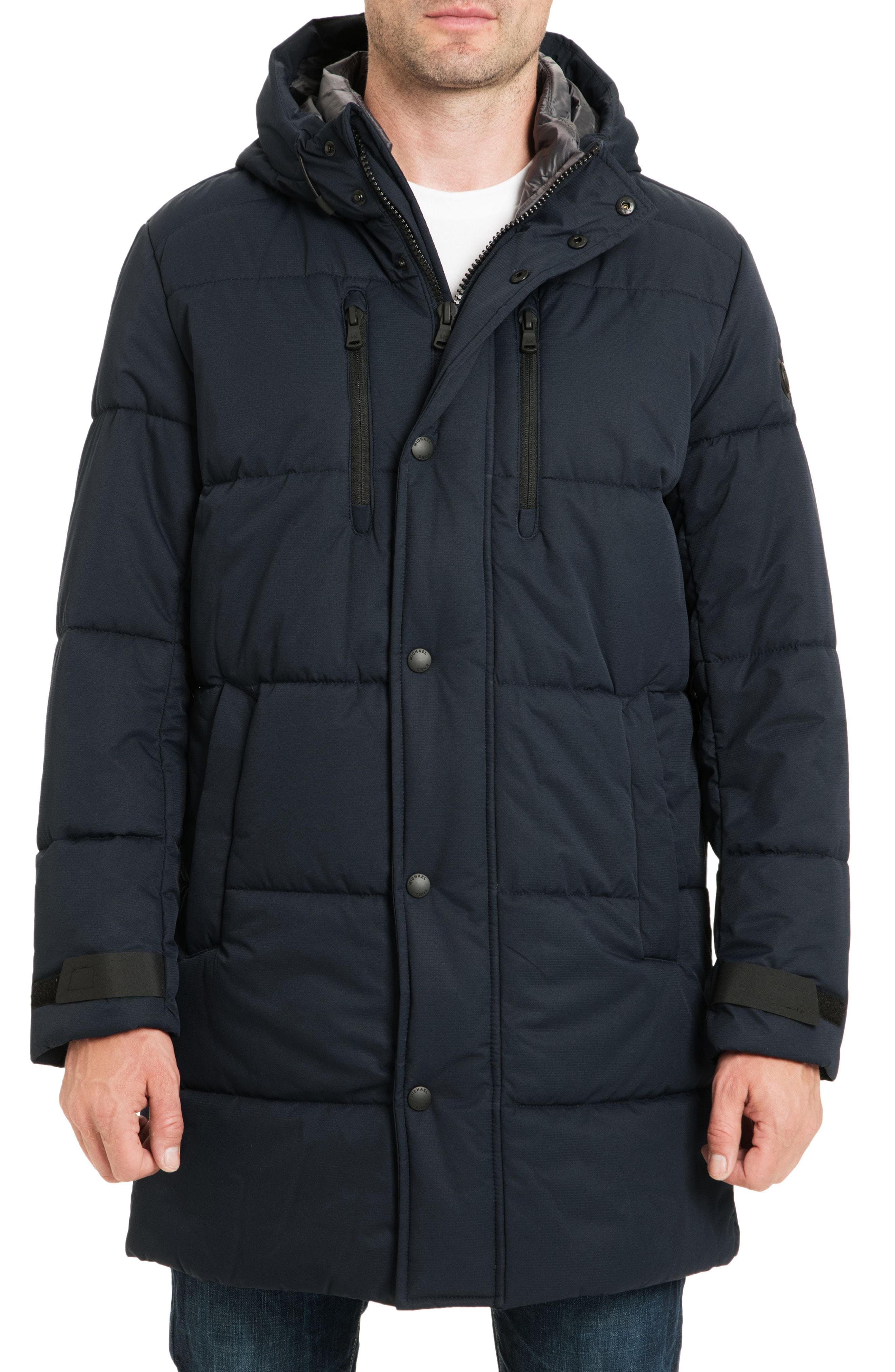 michael kors men's holland hooded parka