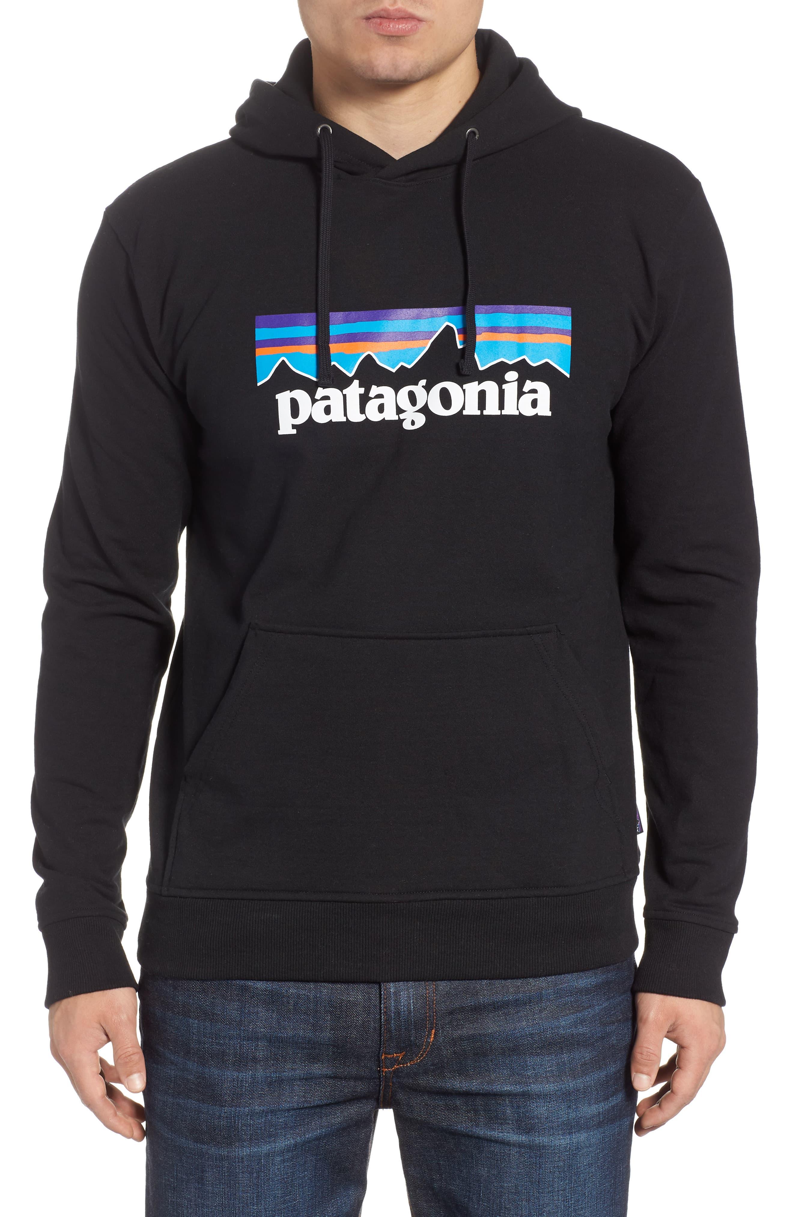 patagonia p6 logo hoodie