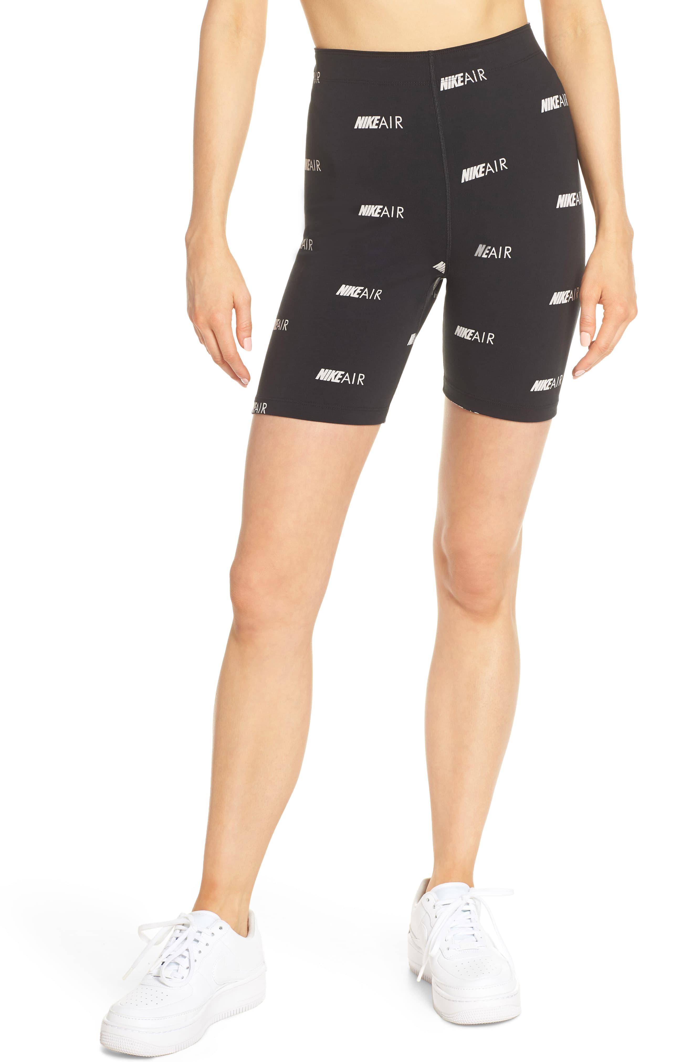 nike air all over logo print bike short