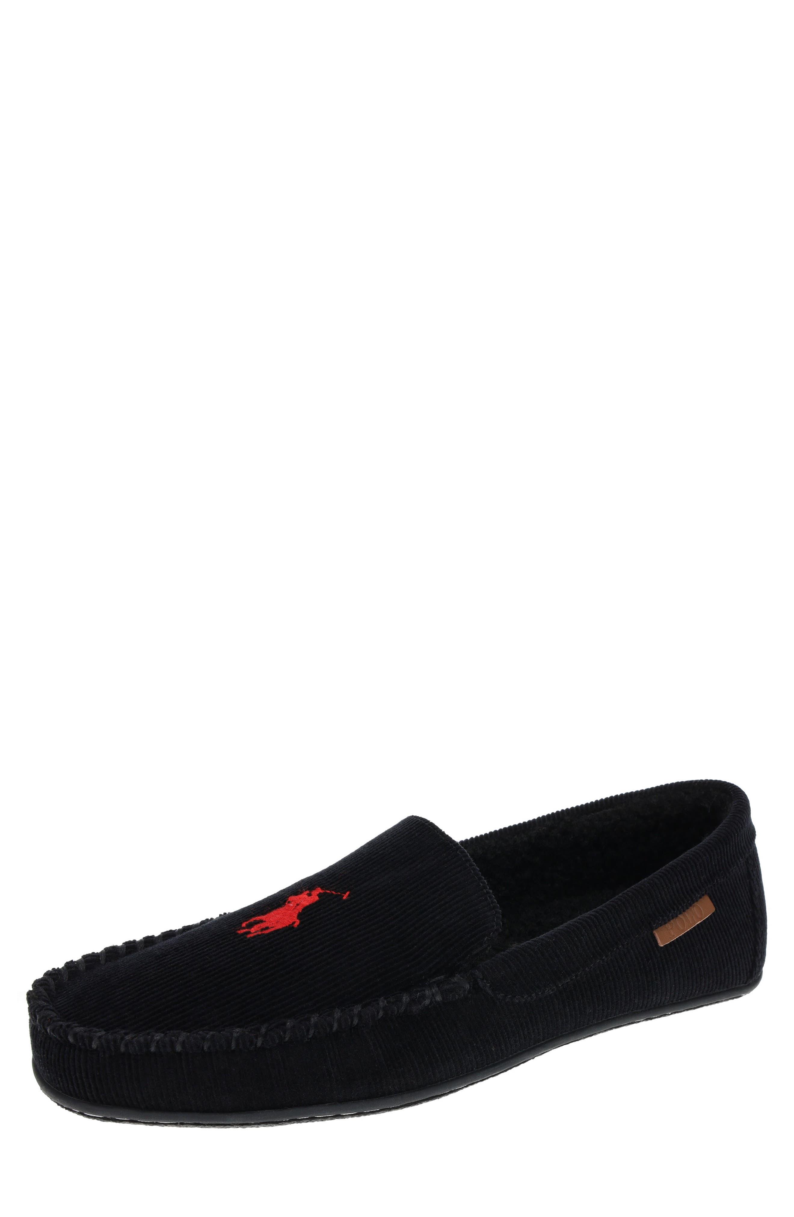 polo ralph lauren moccasin slippers