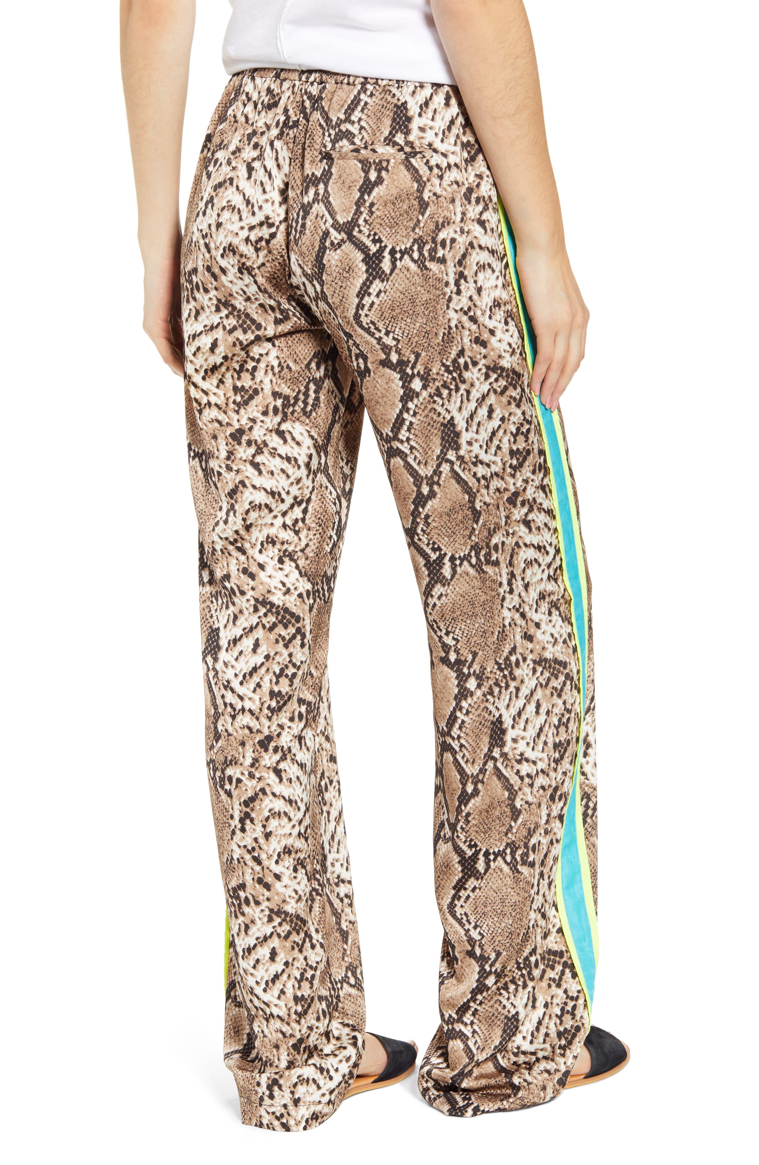 zara python pants