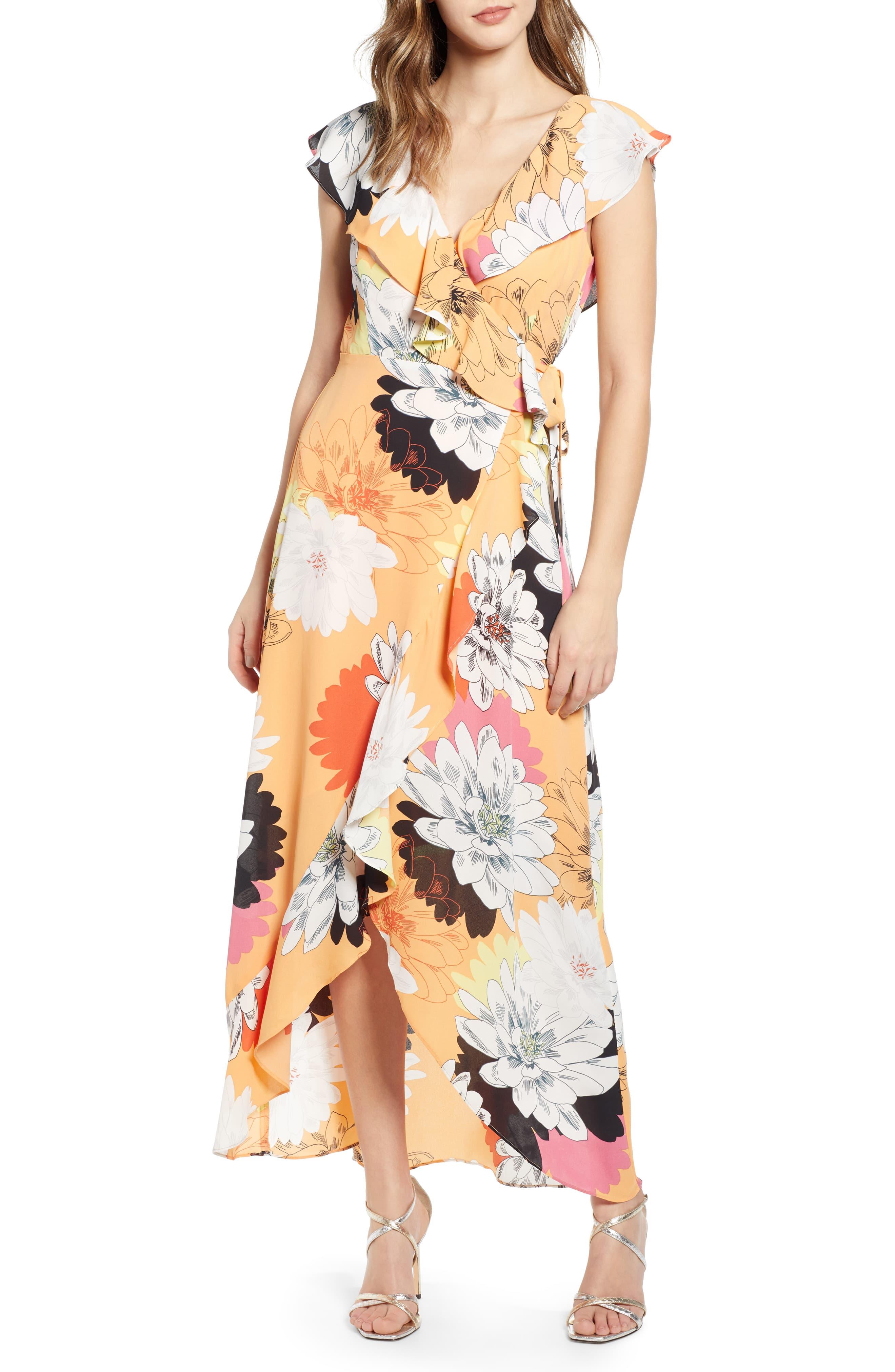 Leith Ruffle Wrap Maxi Dress | www.jkuat.ac.ke