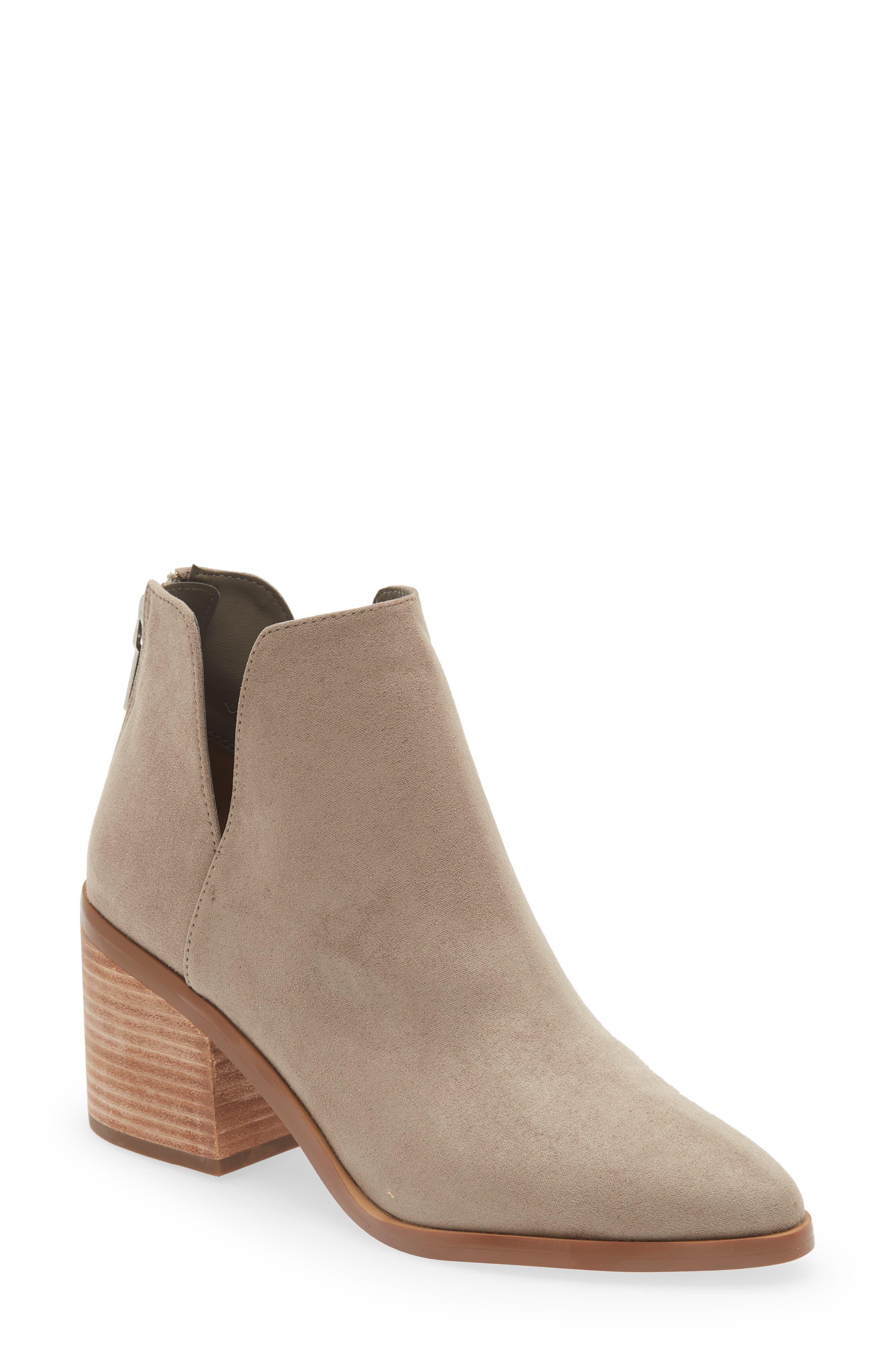 Bp top suede booties