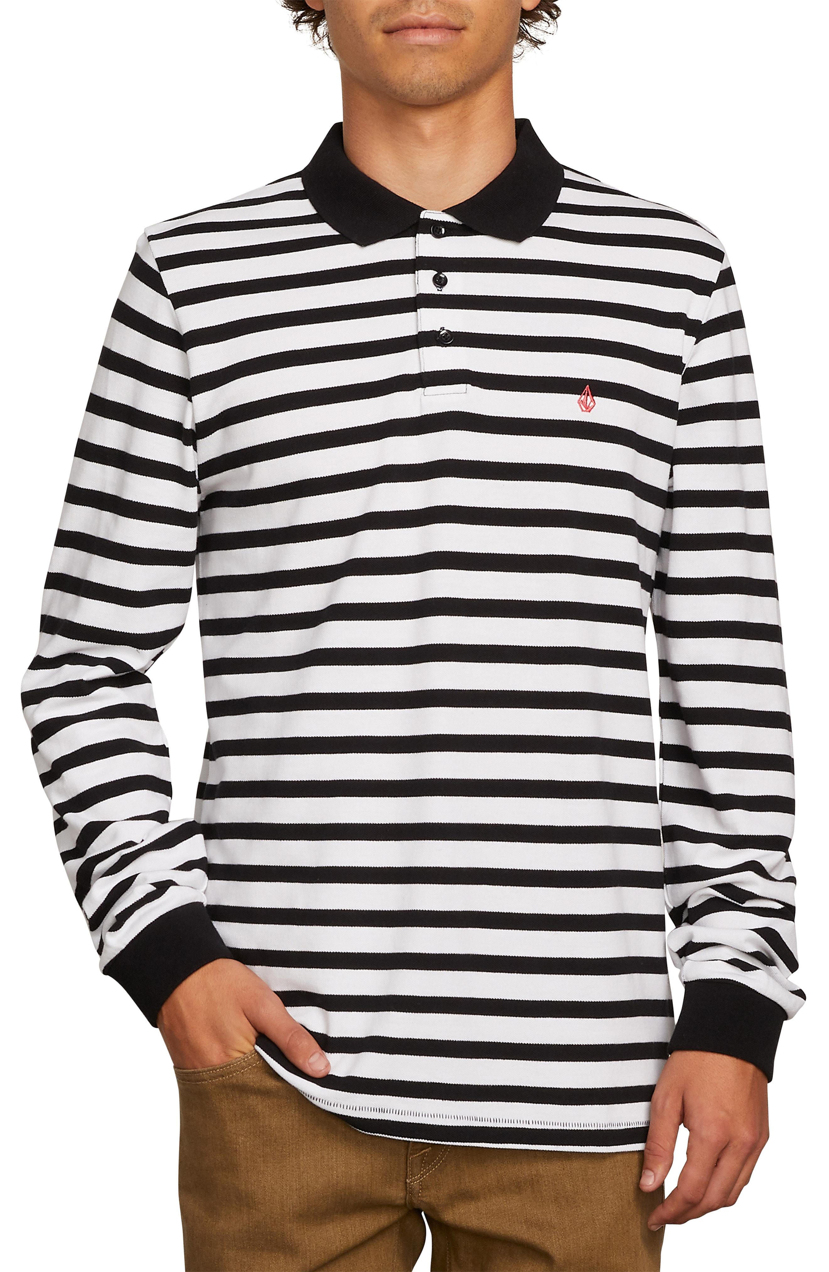 volcom striped shirt