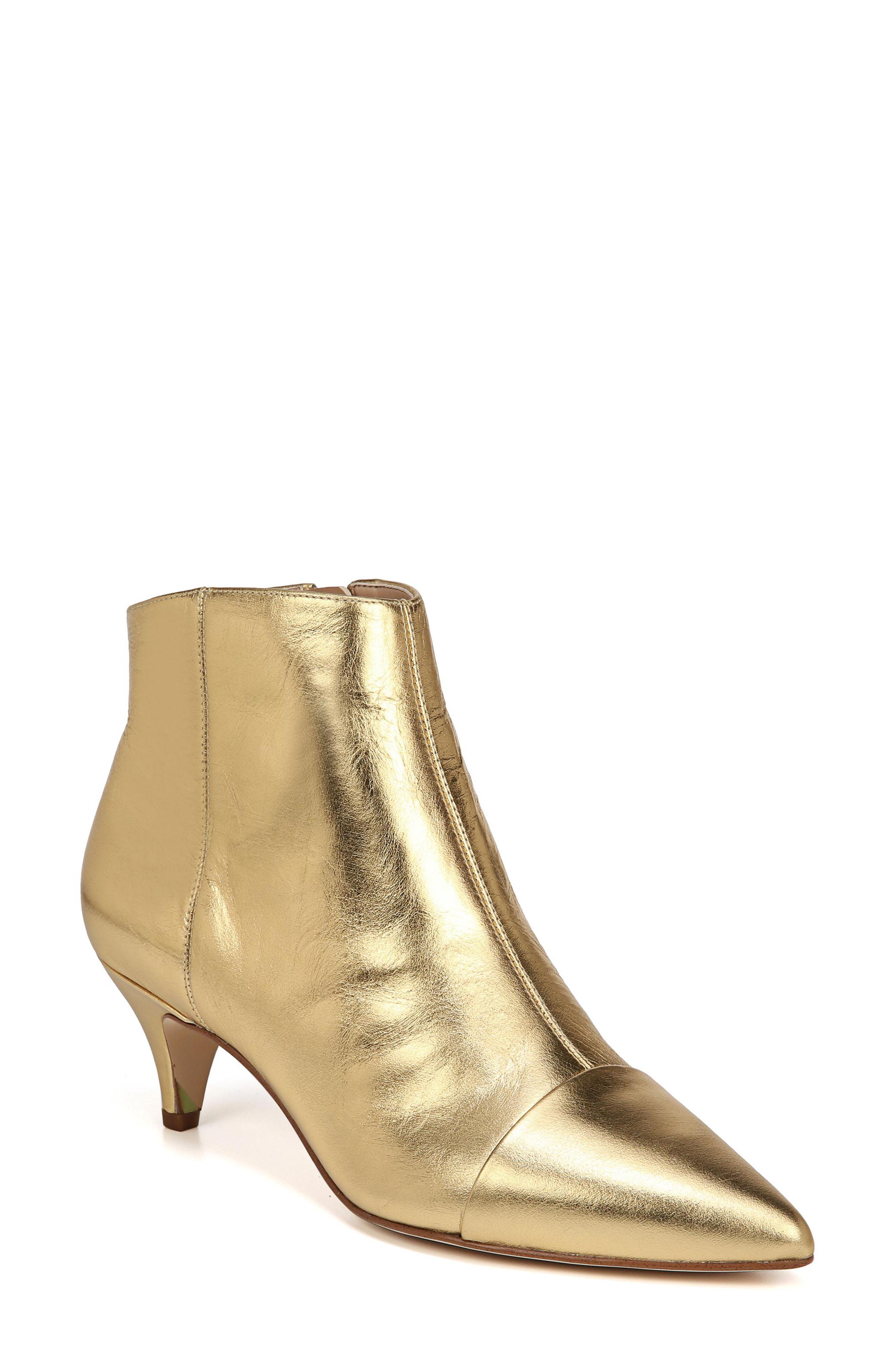 kinzey pointy toe bootie sam edelman