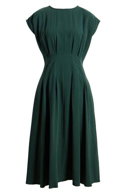 Nordstrom Pleated A-Line Dress in Green | Lyst