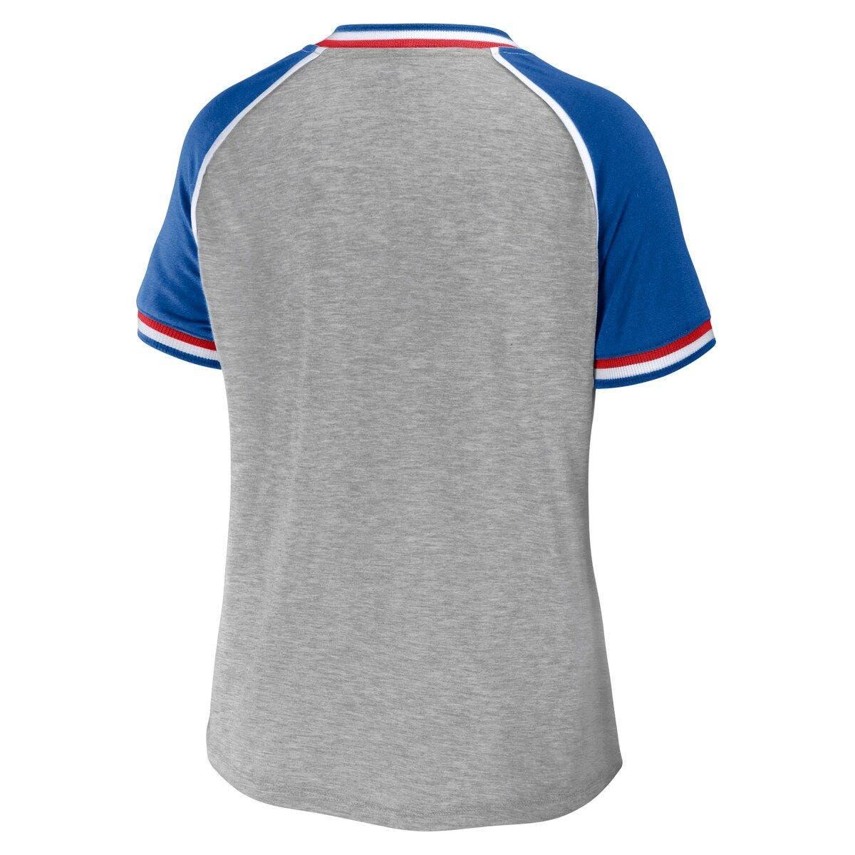 Buffalo Bills Fanatics Branded Women's Performance Notch Neck T-Shirt -  Royal