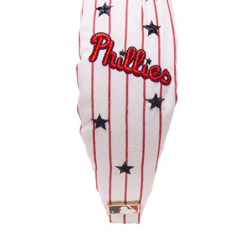 Lele Sadoughi Philadelphia Phillies Top Knot Headband NWT Lele Sadoughi Phillies Top Knot Headband NWT main image 3