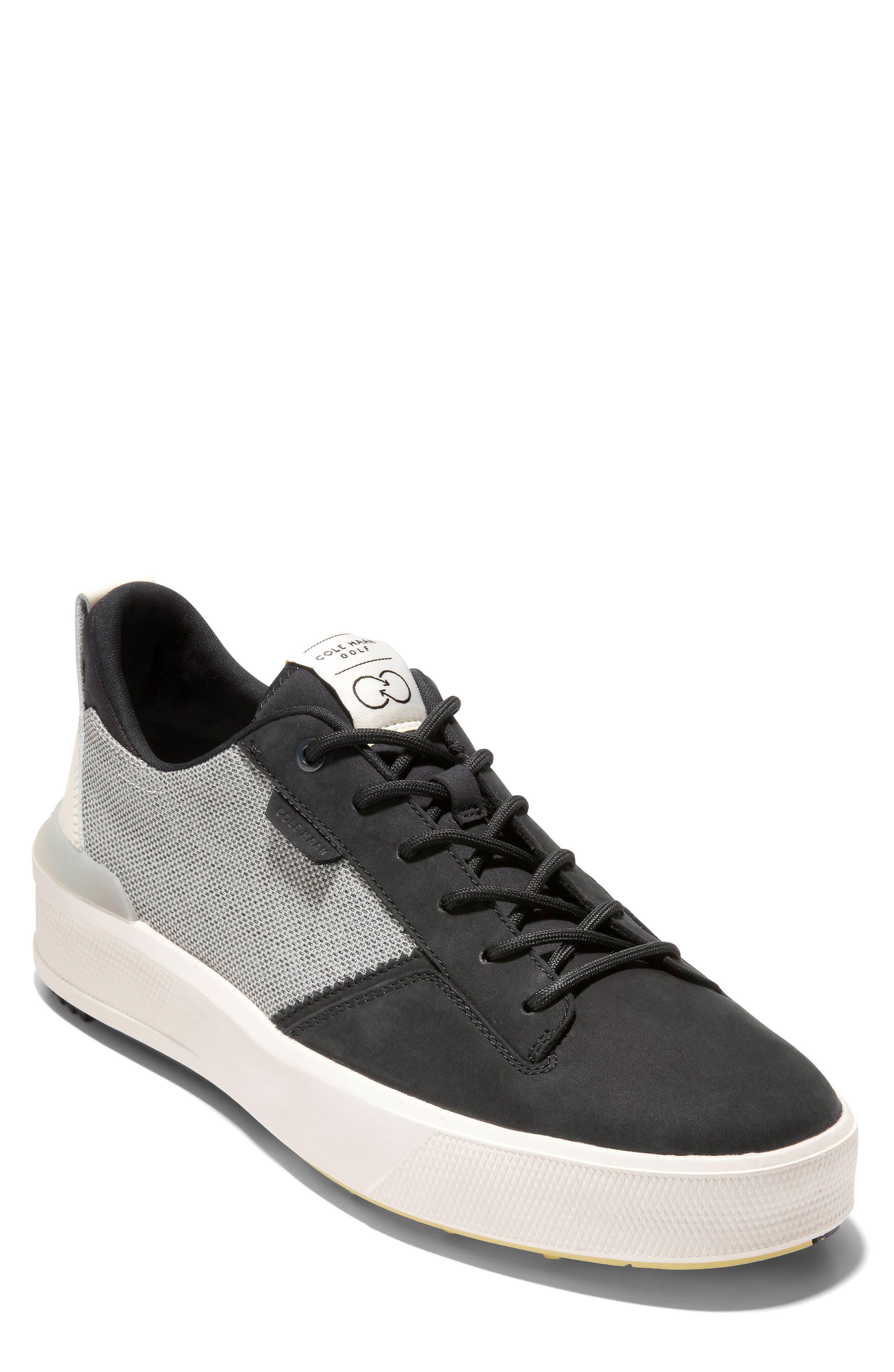 Cole Haan Grandpro Crew Waterproof Golf Sneaker in Black for Men Lyst