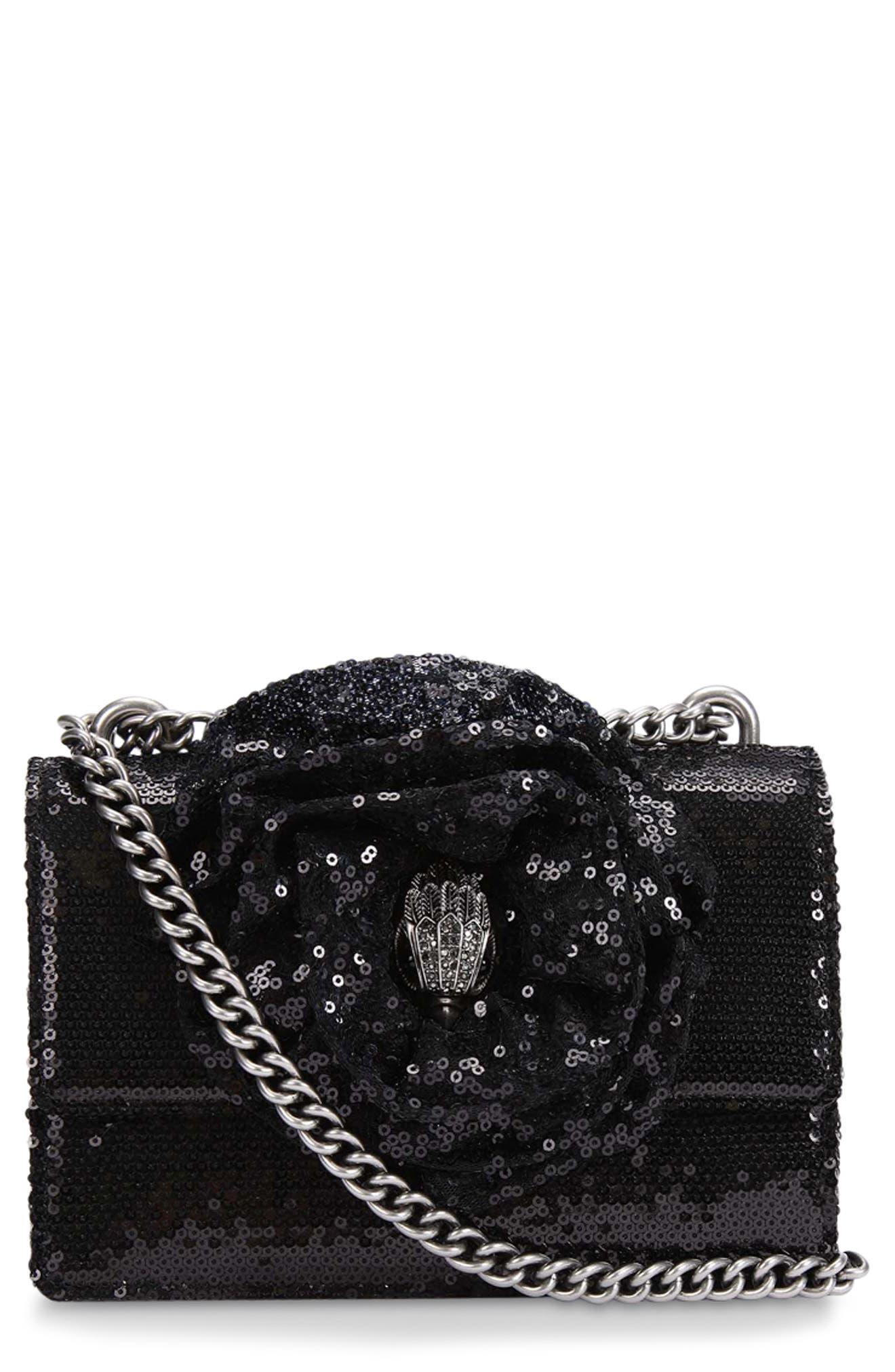 Kurt Geiger Small Shoreditch Sequin Crossbody Bag in Black Lyst