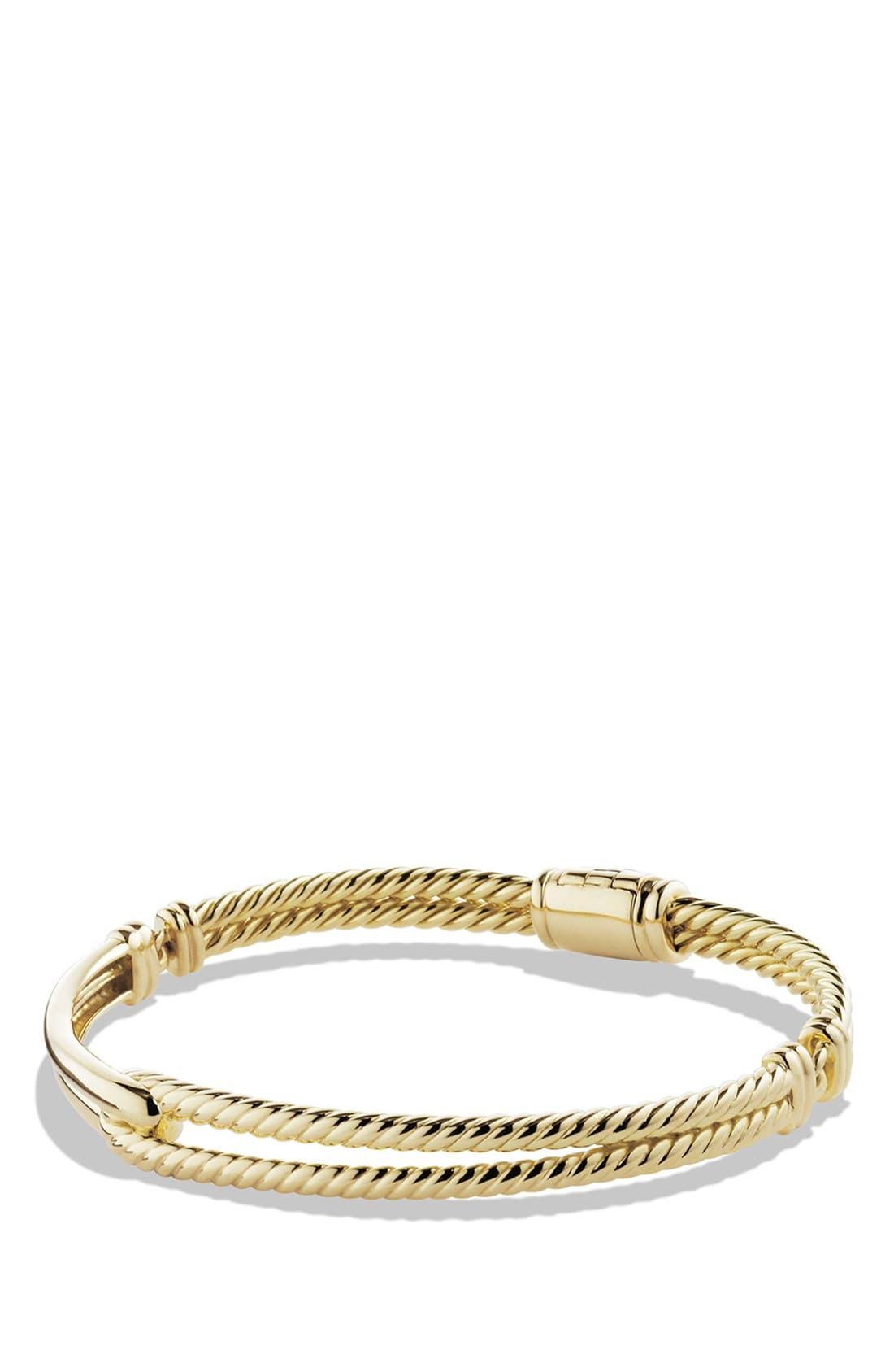 David Yurman 'labyrinth' Singleloop Bracelet in Gold (Metallic) Lyst