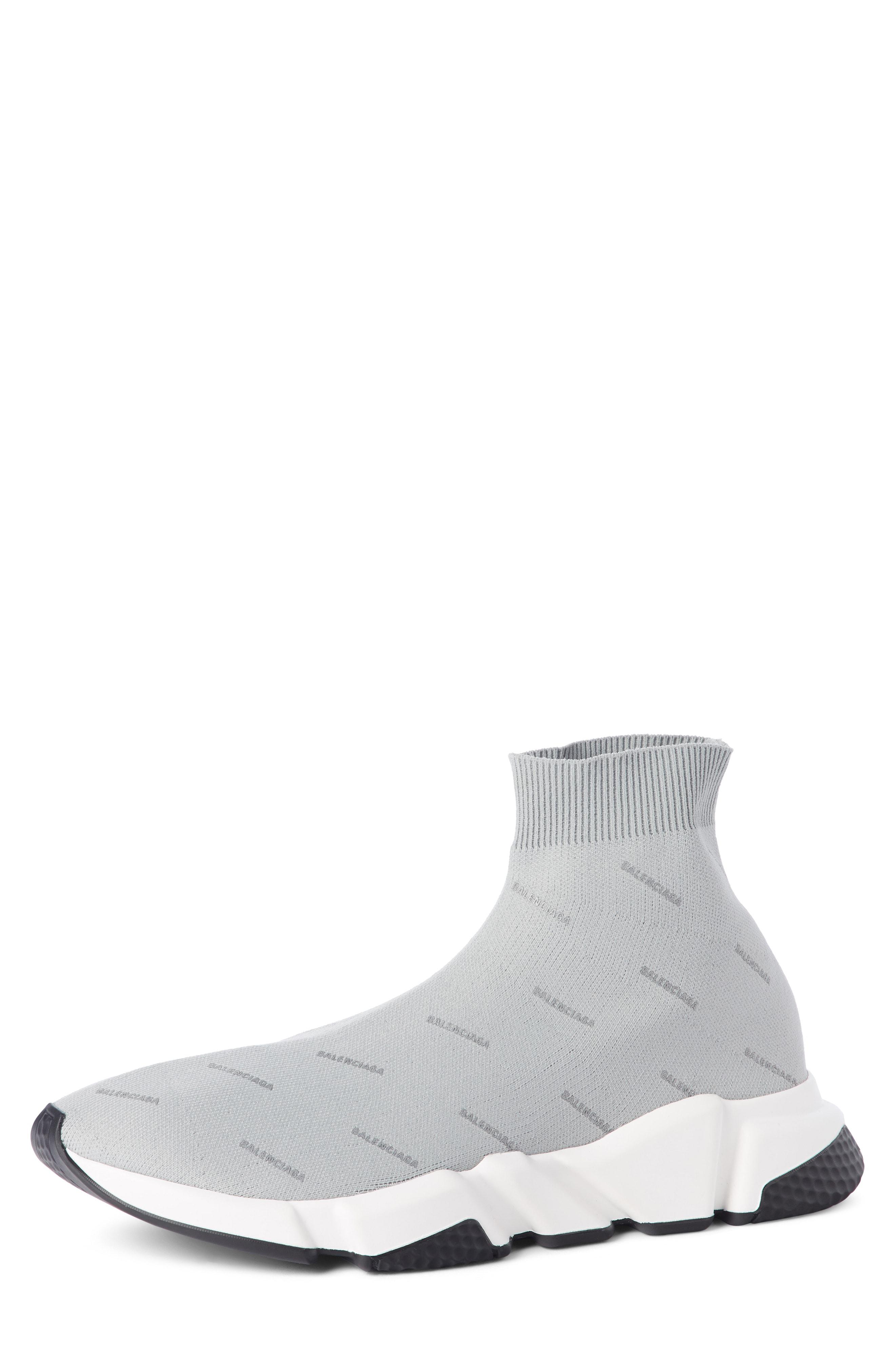 balenciaga socks grey