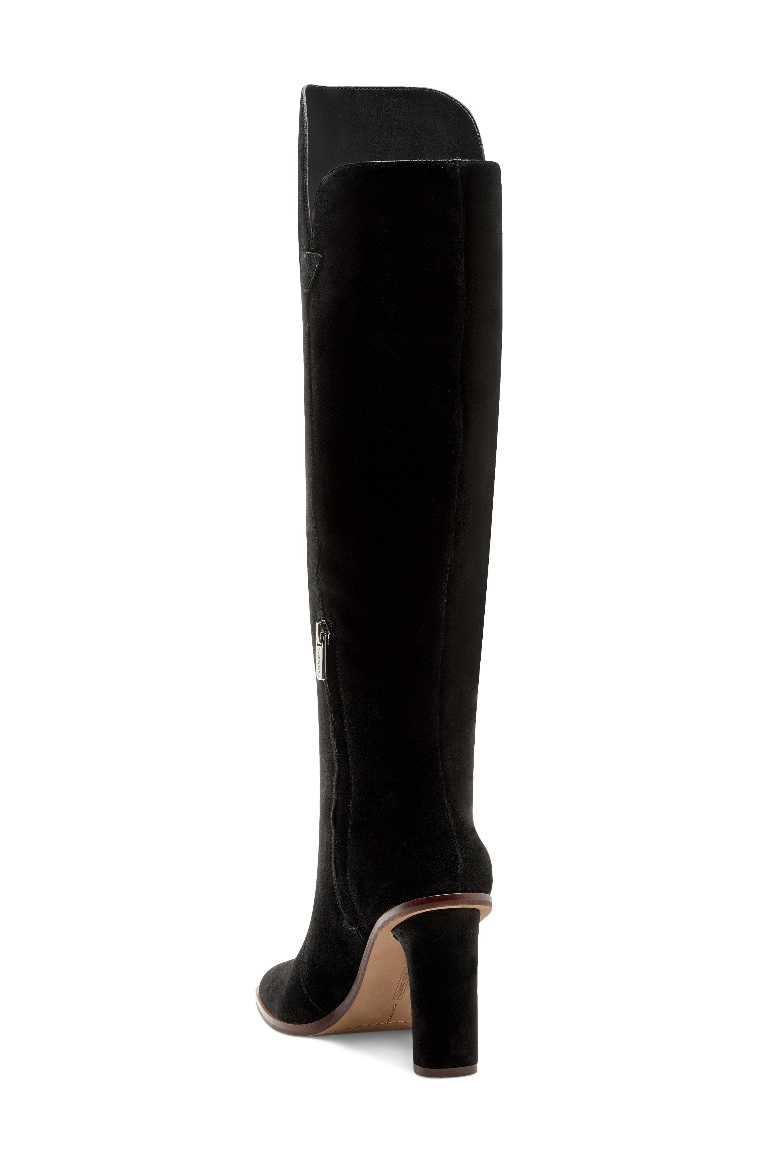Vince Camuto Palley Knee High Boot in Black Leather (Black) - Lyst