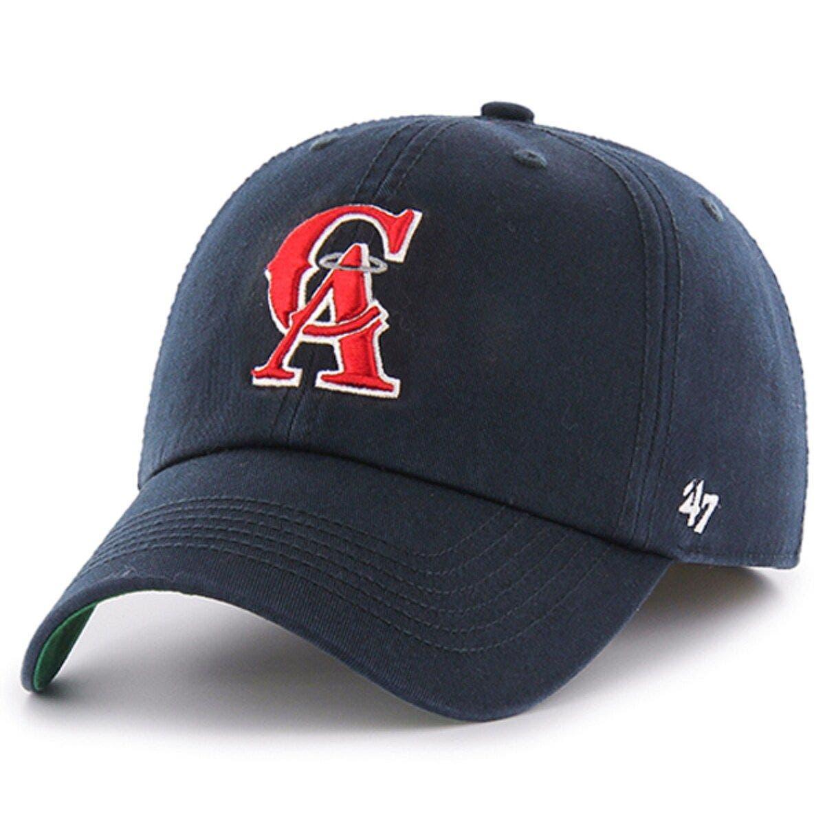 Houston Colt .45's '47 Cooperstown Collection Franchise Logo Fitted Hat -  Navy