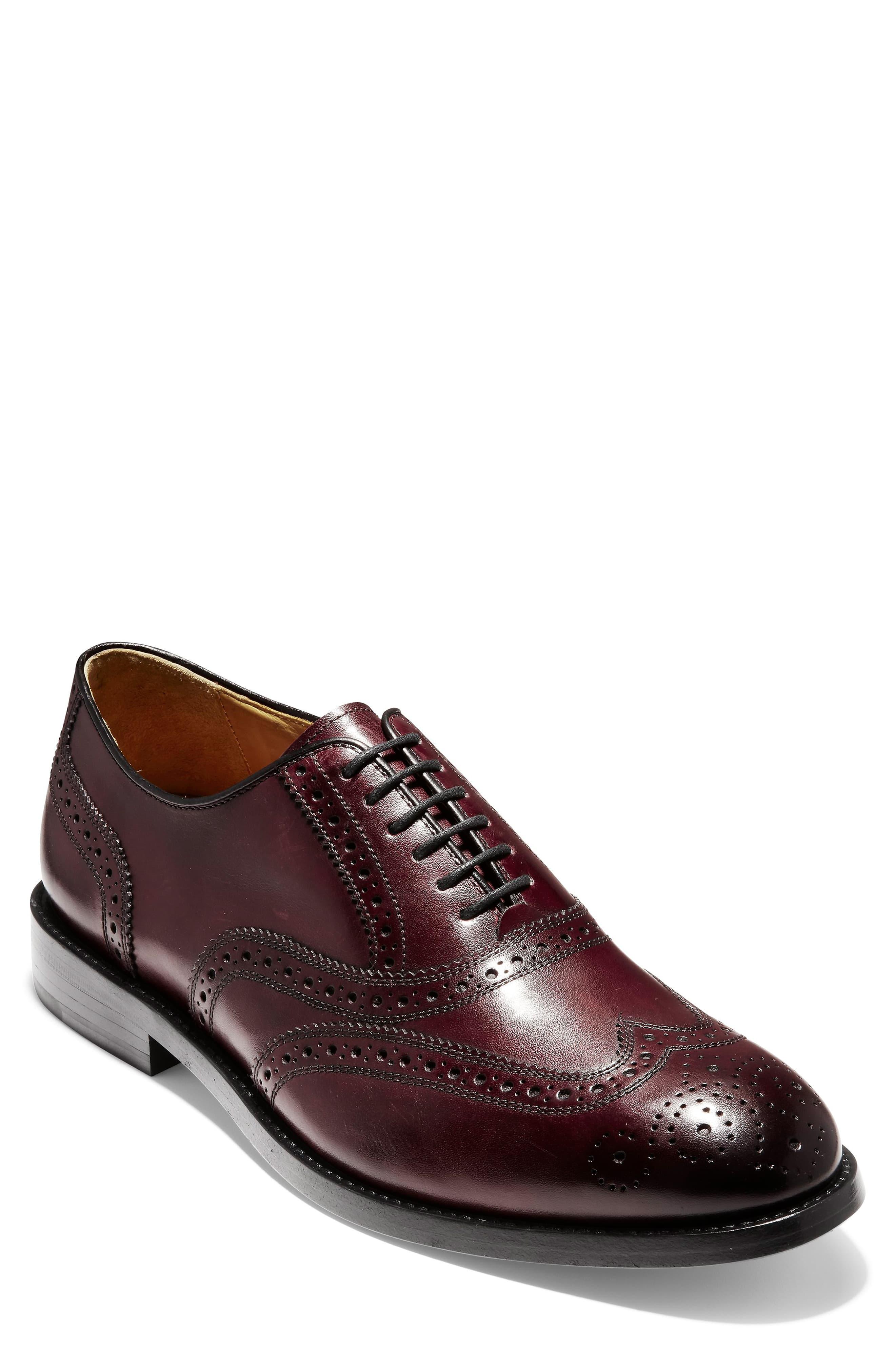 cole haan oxblood shoes
