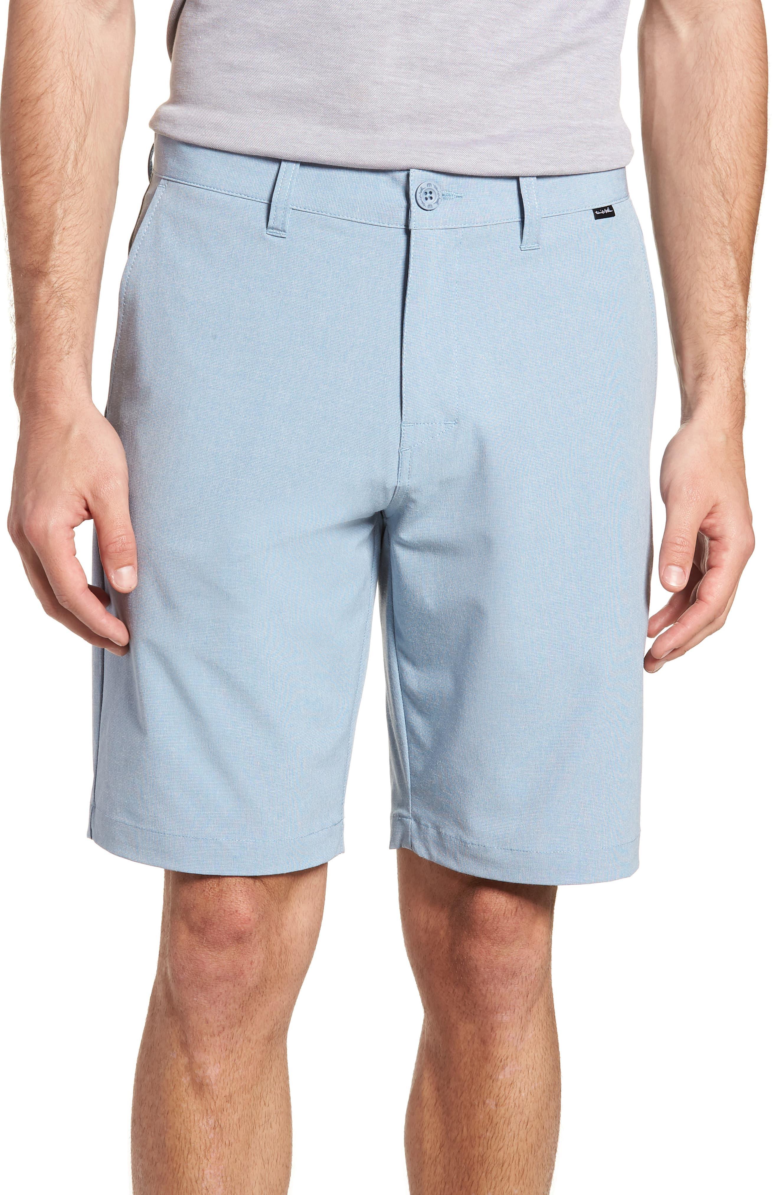 Travis Mathew Beck Stretch Performance Shorts in Blue for Men - Save 25% - Lyst