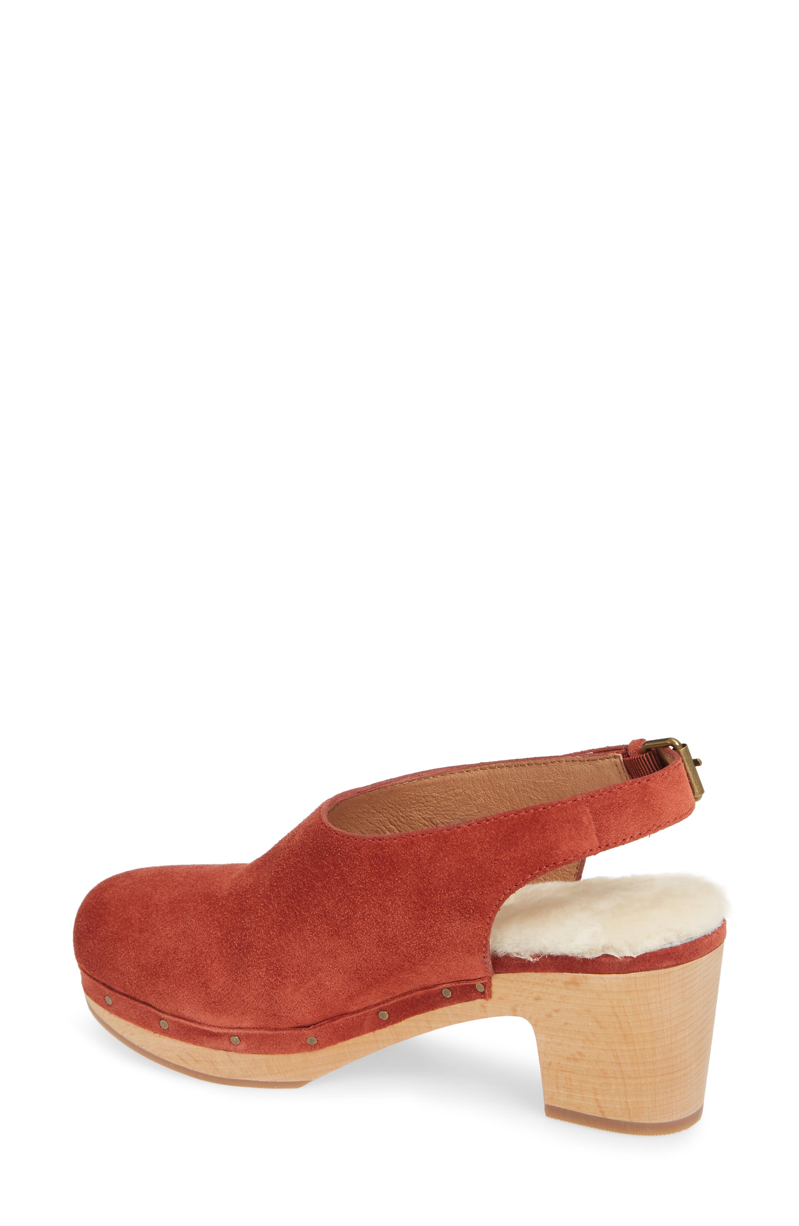 madewell marlo slingback clog