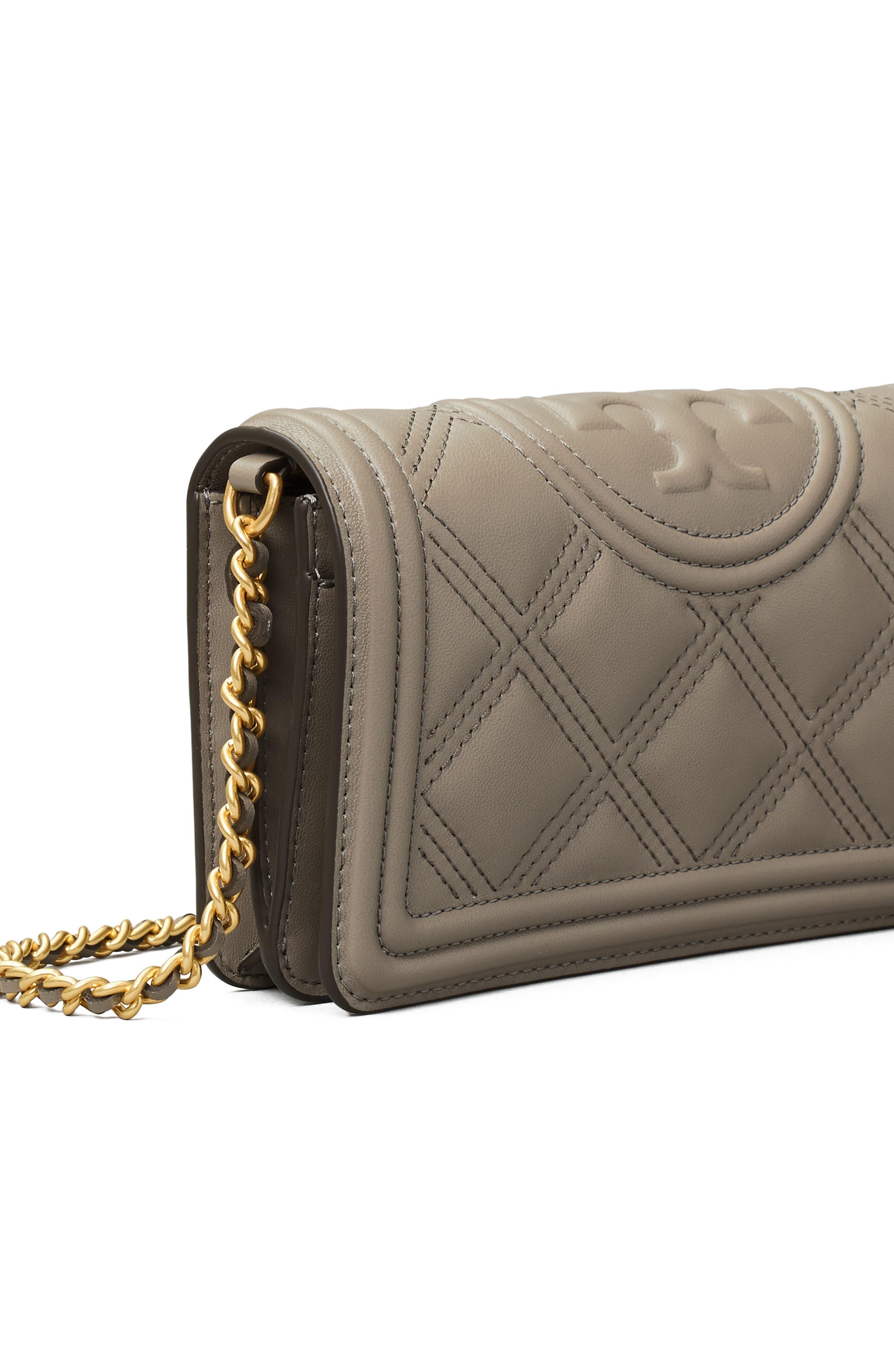 Fleming quilted leather wallet on a chain new arrivals
