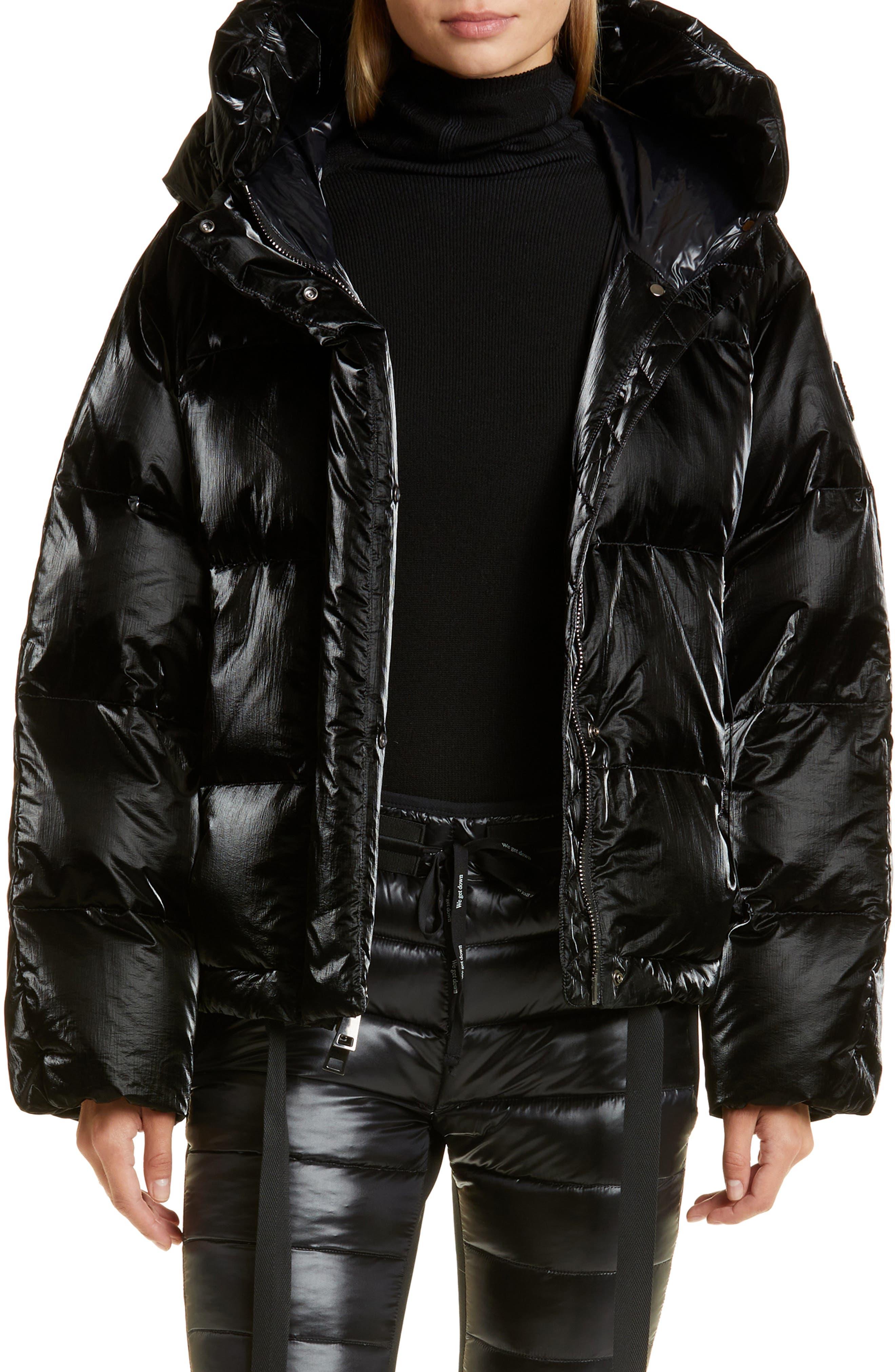 Holden Water Resistant 700 Fill Power Hooded Down Jacket in Black Lyst