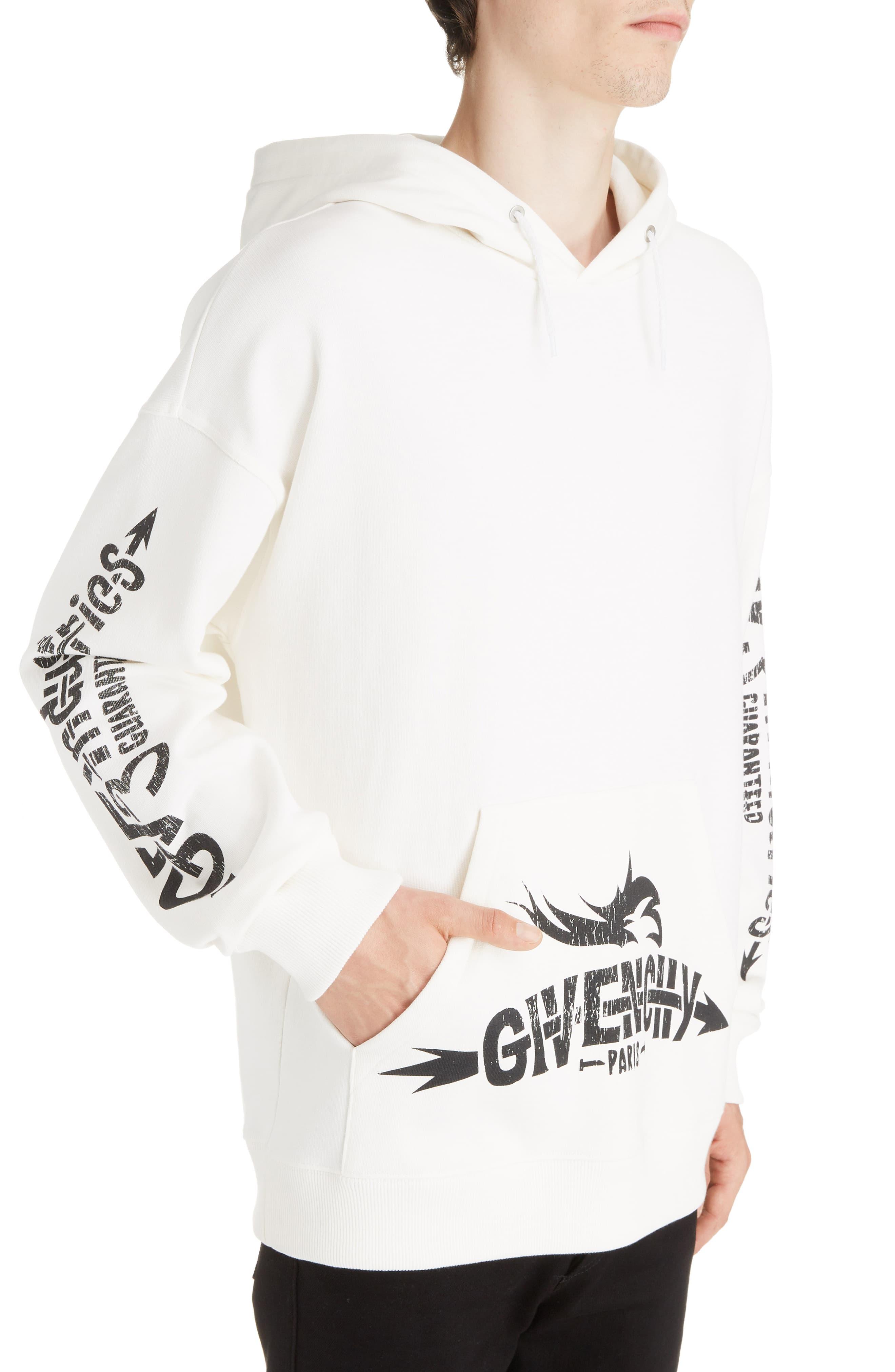 Givenchy Taurus Hoodie in White for Men 