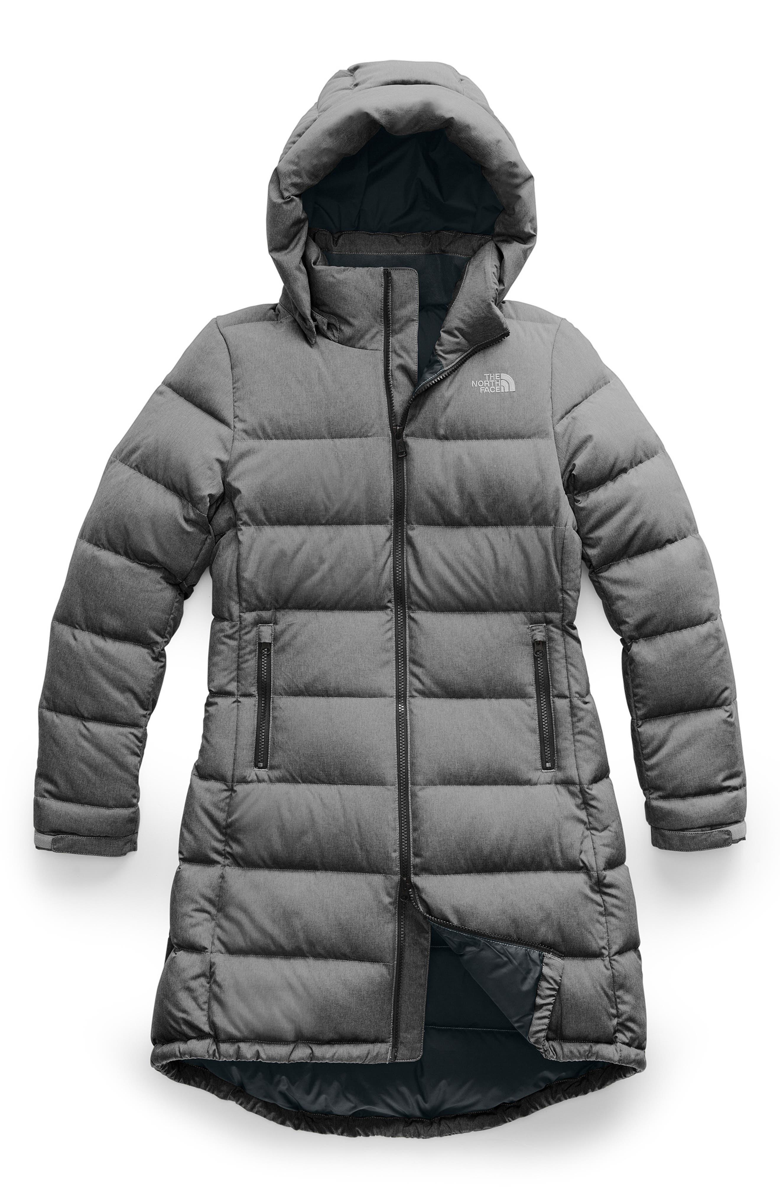 The North Face Metropolis Iii Water Repellent 550 Fill Power Down Hooded  Parka in Black | Lyst