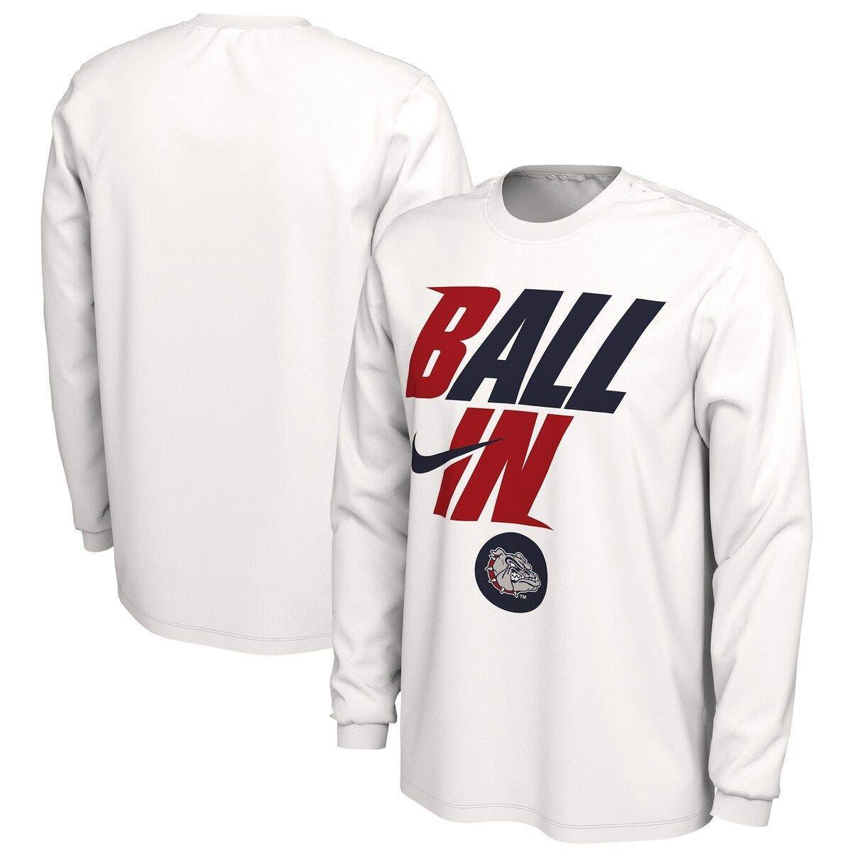 Nike Navy Gonzaga Bulldogs Basketball Drop Legend Long Sleeve Performance T-Shirt