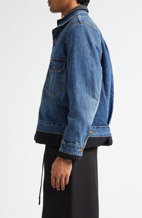 Sacai Gender Inclusive Levi's Denim X Matelassé Twill