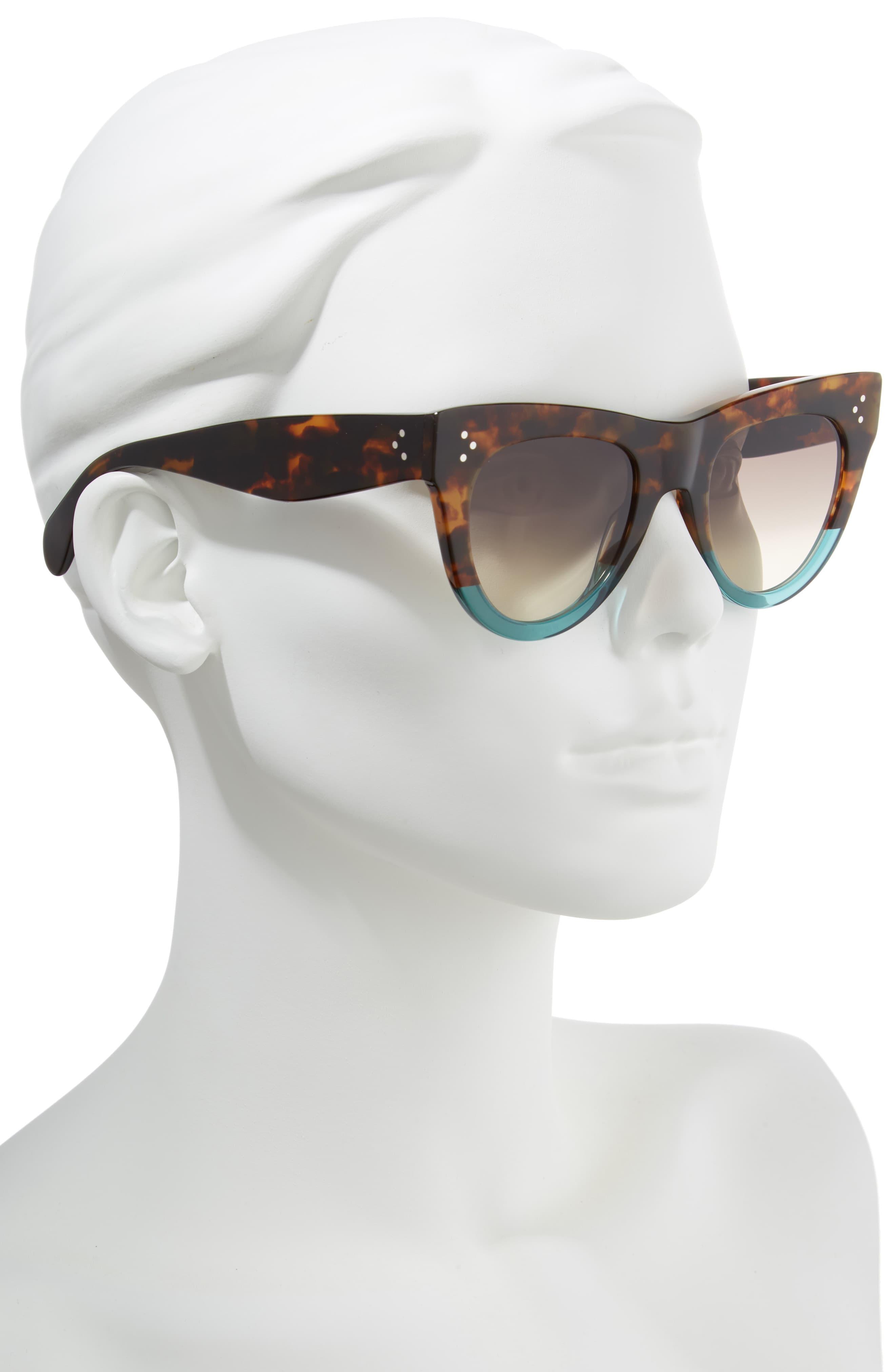 51mm cat eye sunglasses gucci