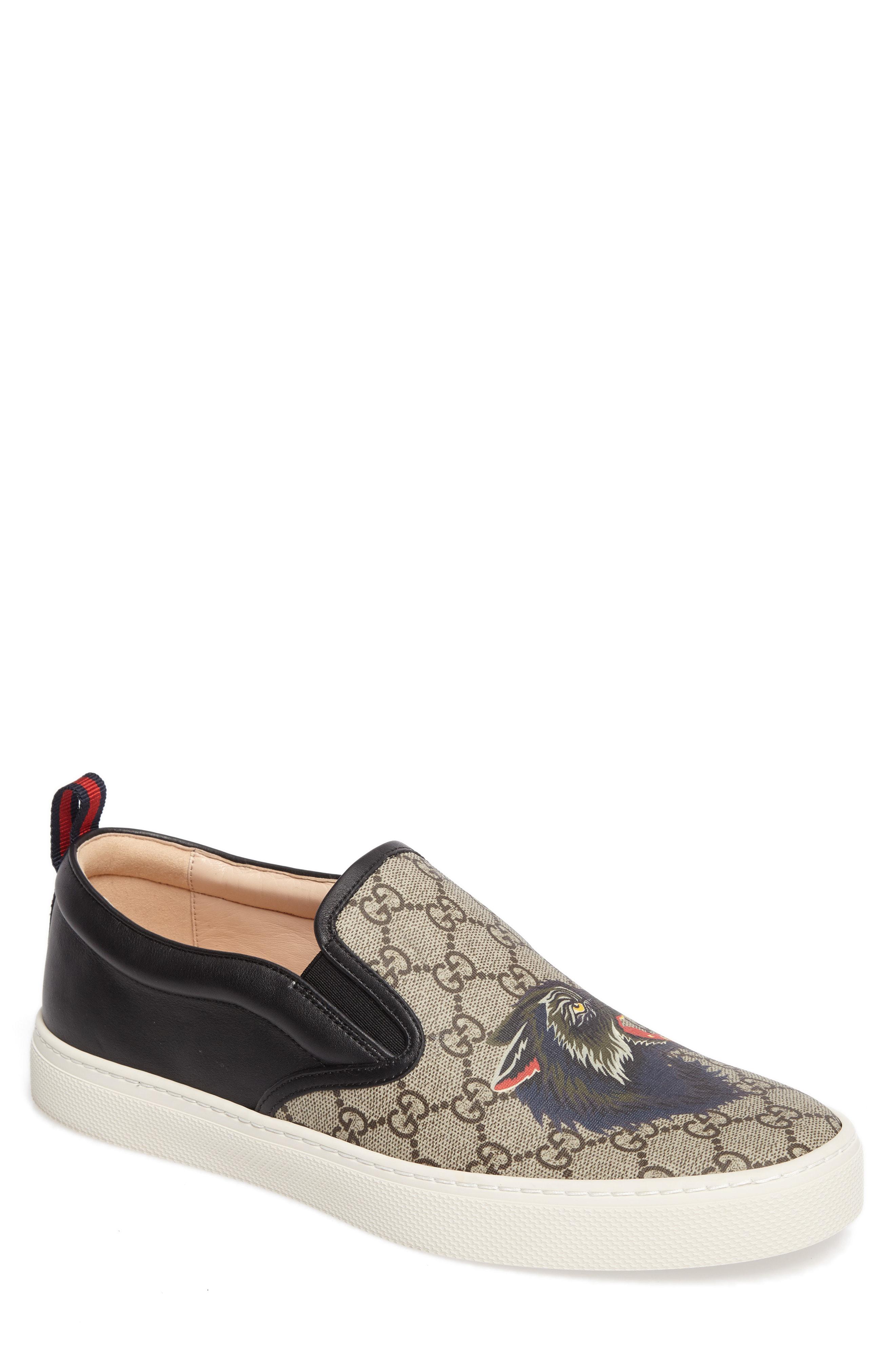 gucci shoes with wolf