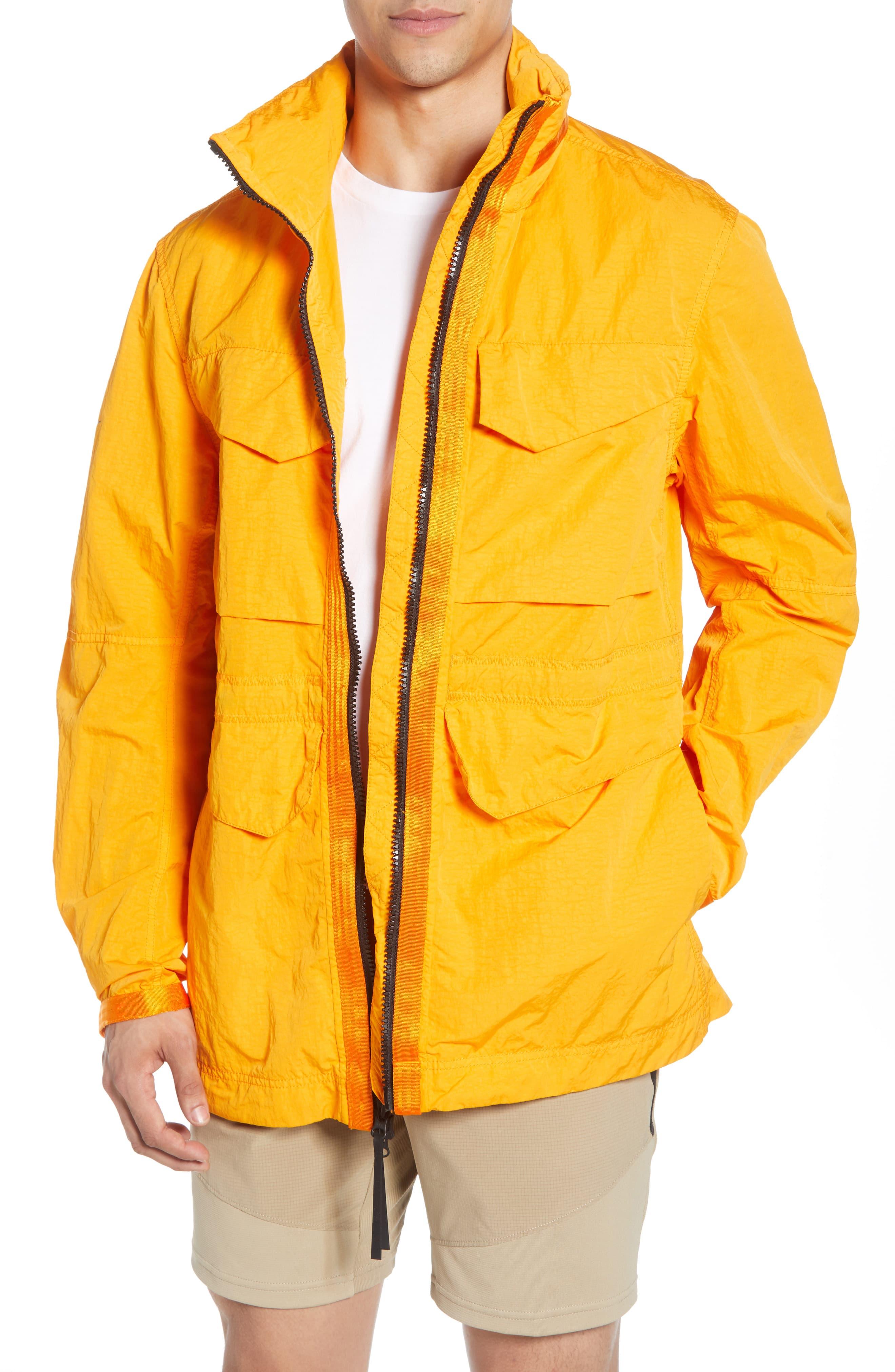 Nike Synthetic Sportswear Tech Pack Men's Jacket in Yellow for Men - Lyst