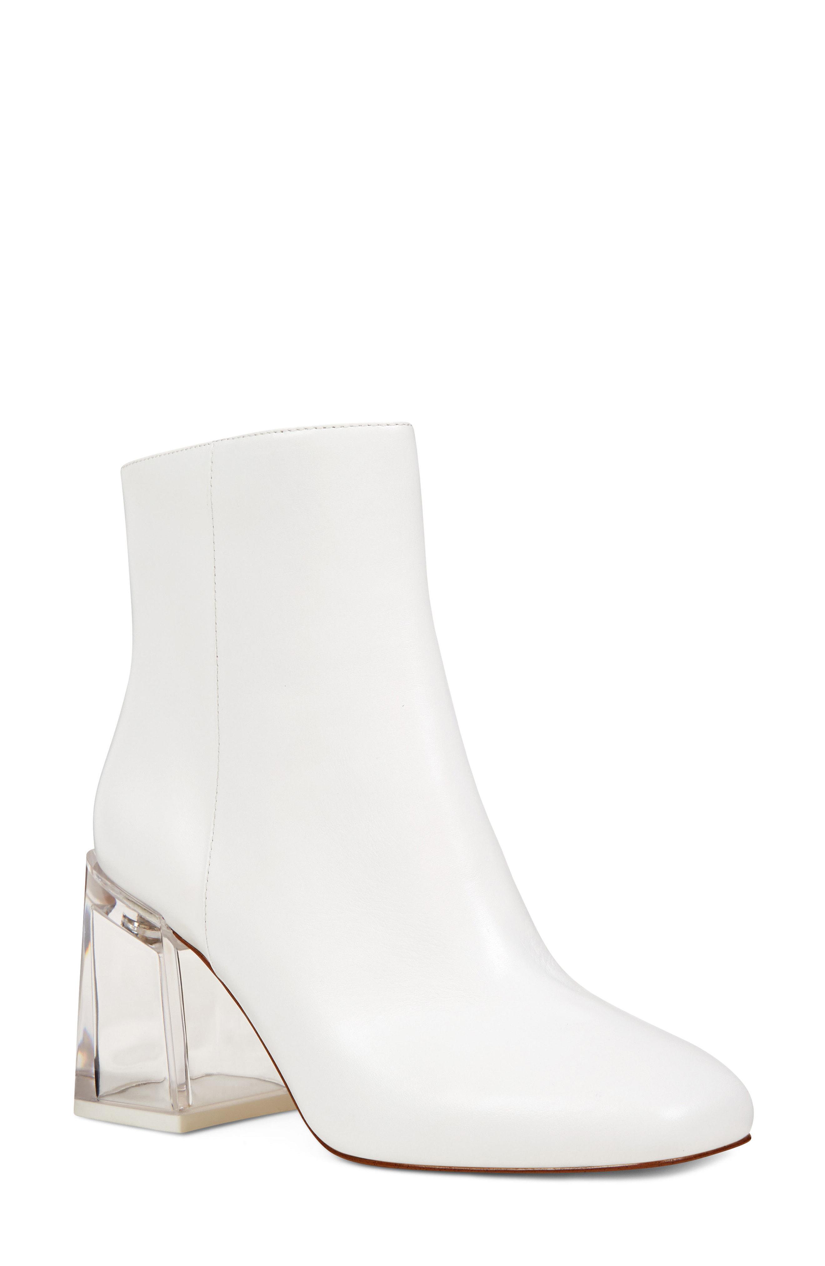 nine west block heel boots