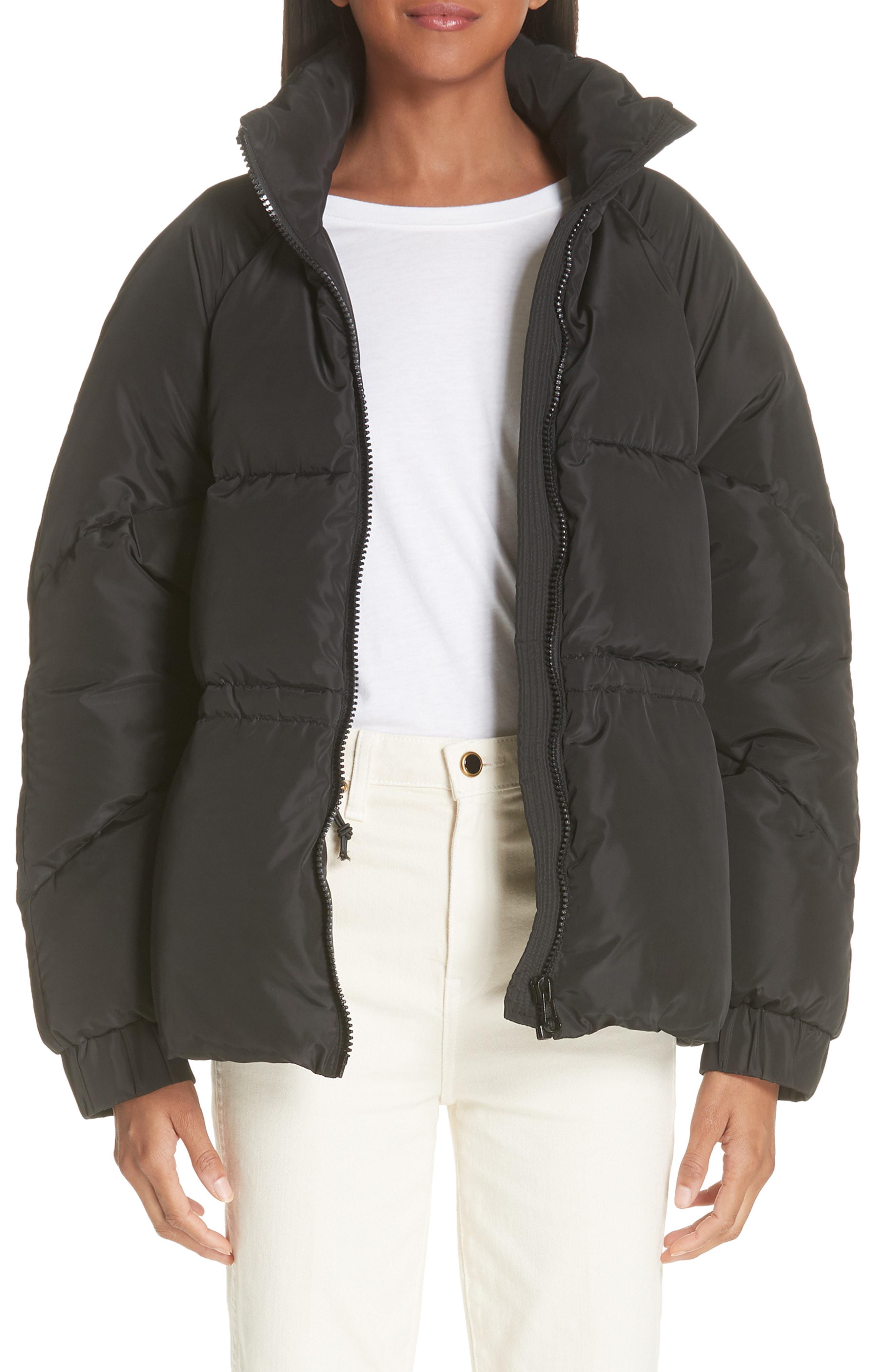 tech puffer jacket